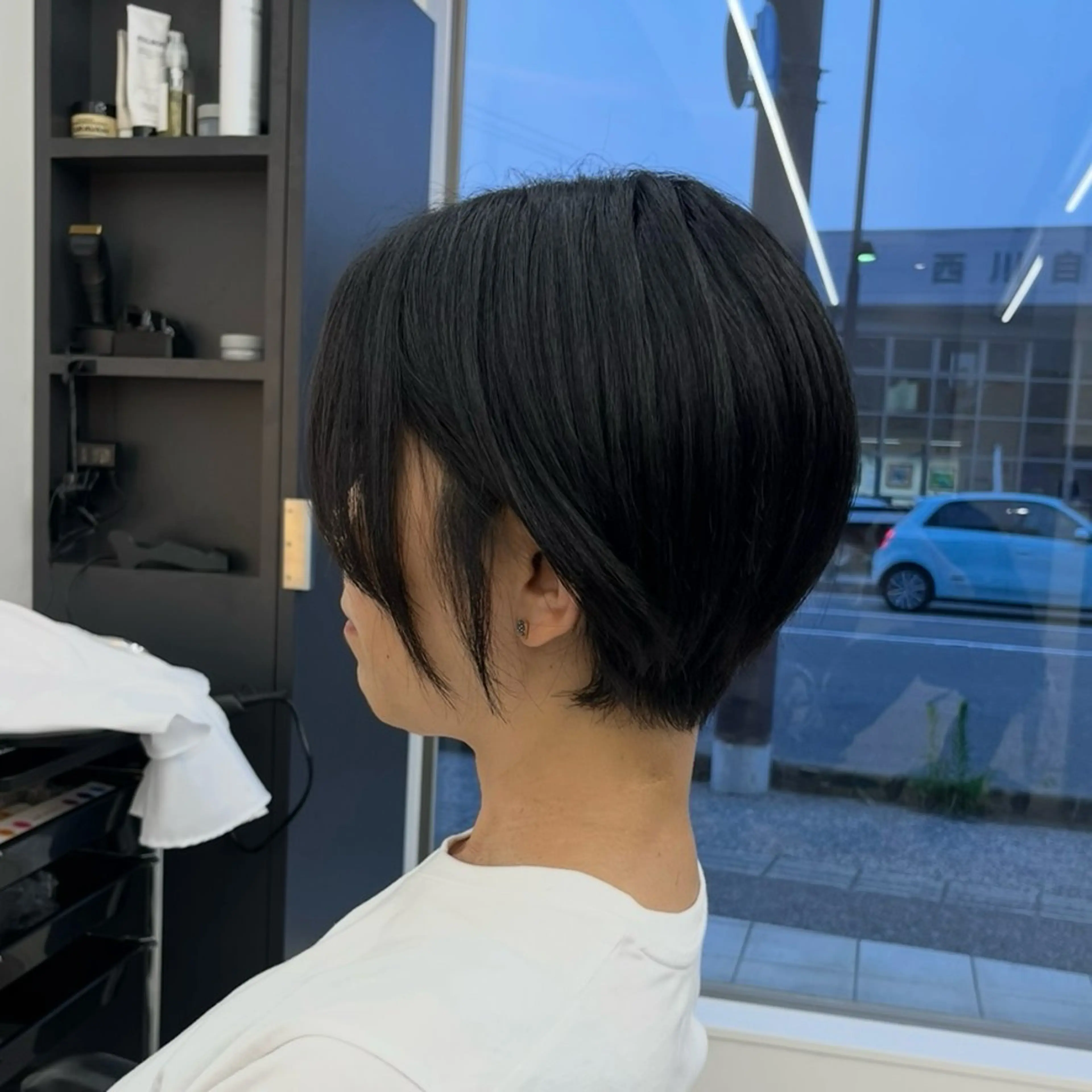 ショート ショートボブ ボブ ショートヘア 【レイヤー×透明感 カラー】mayaのヘアスタイル