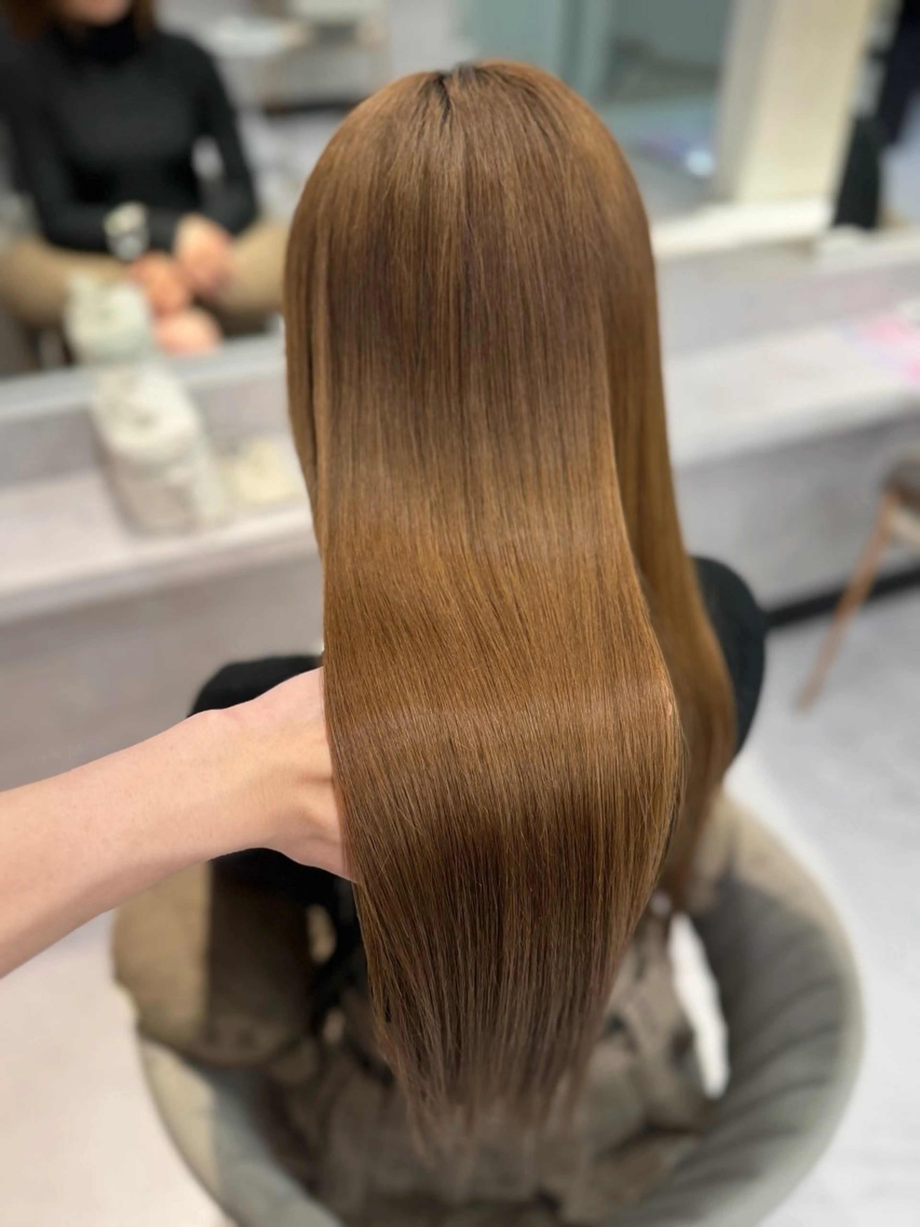 ロング 韓国風ヘア トリートメント トリートメント 立花 怜礼のヘアスタイル