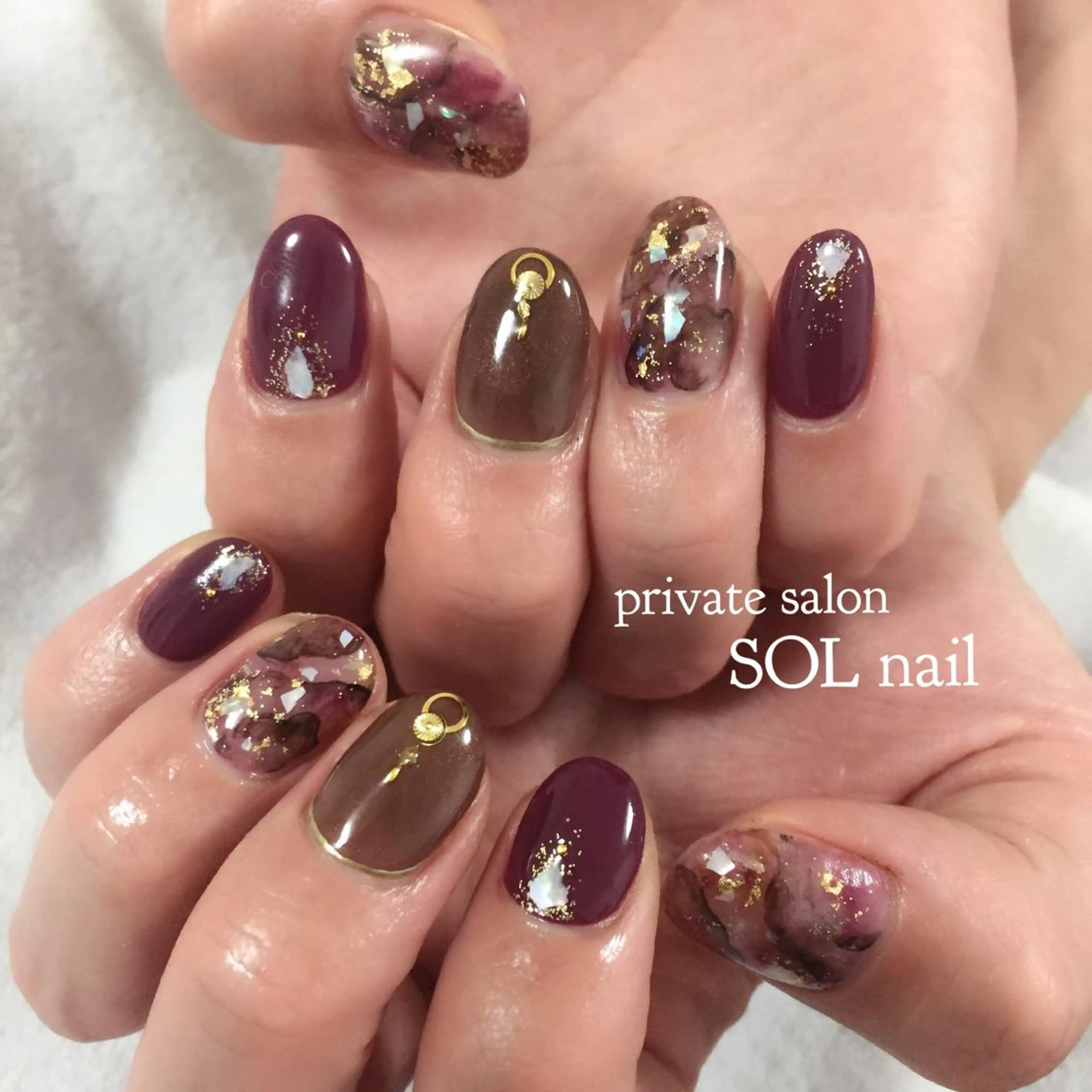 ネイル SOL NAILのネイルデザイン
