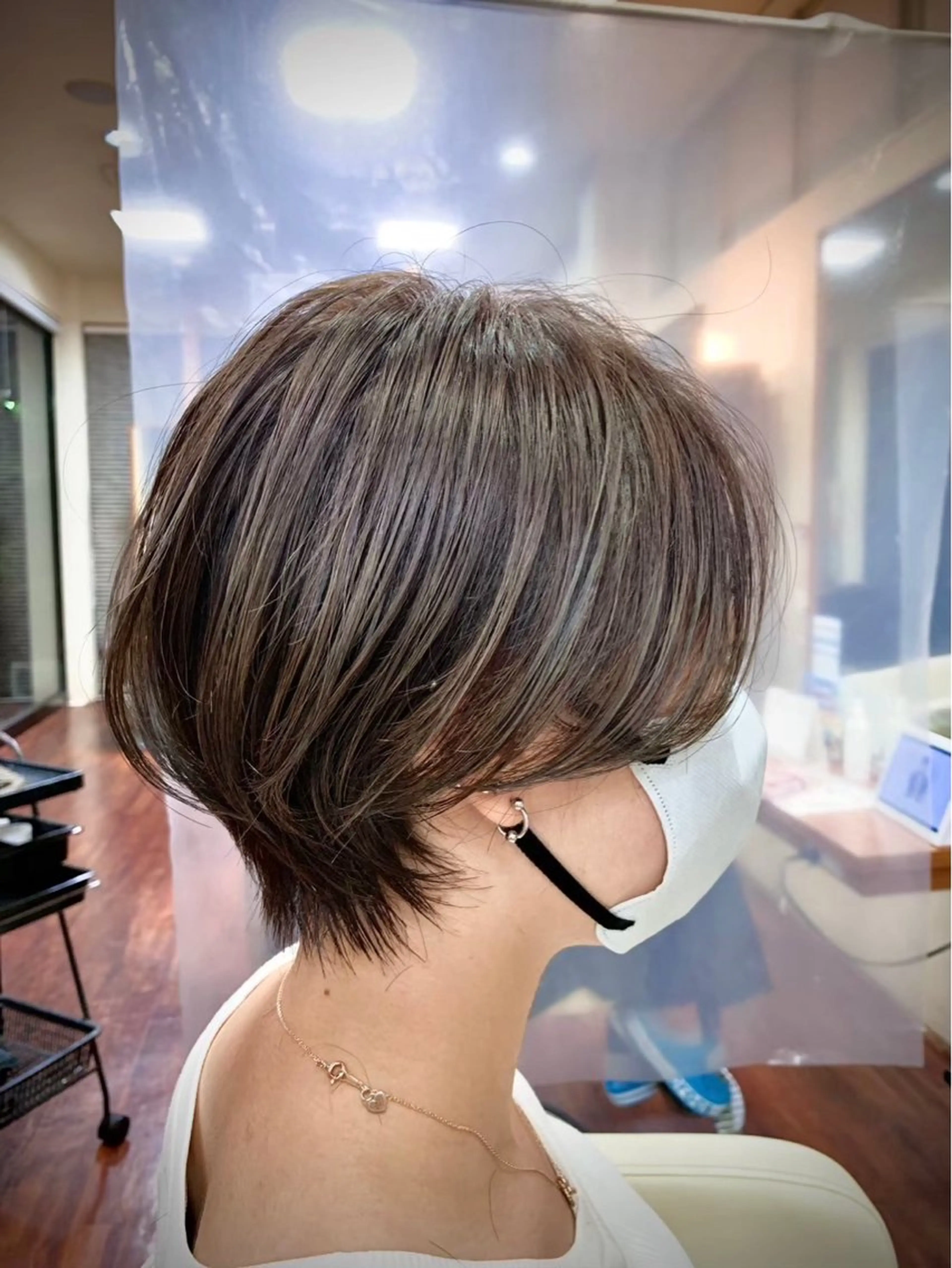 ショート 阿部 橋之助のヘアスタイル