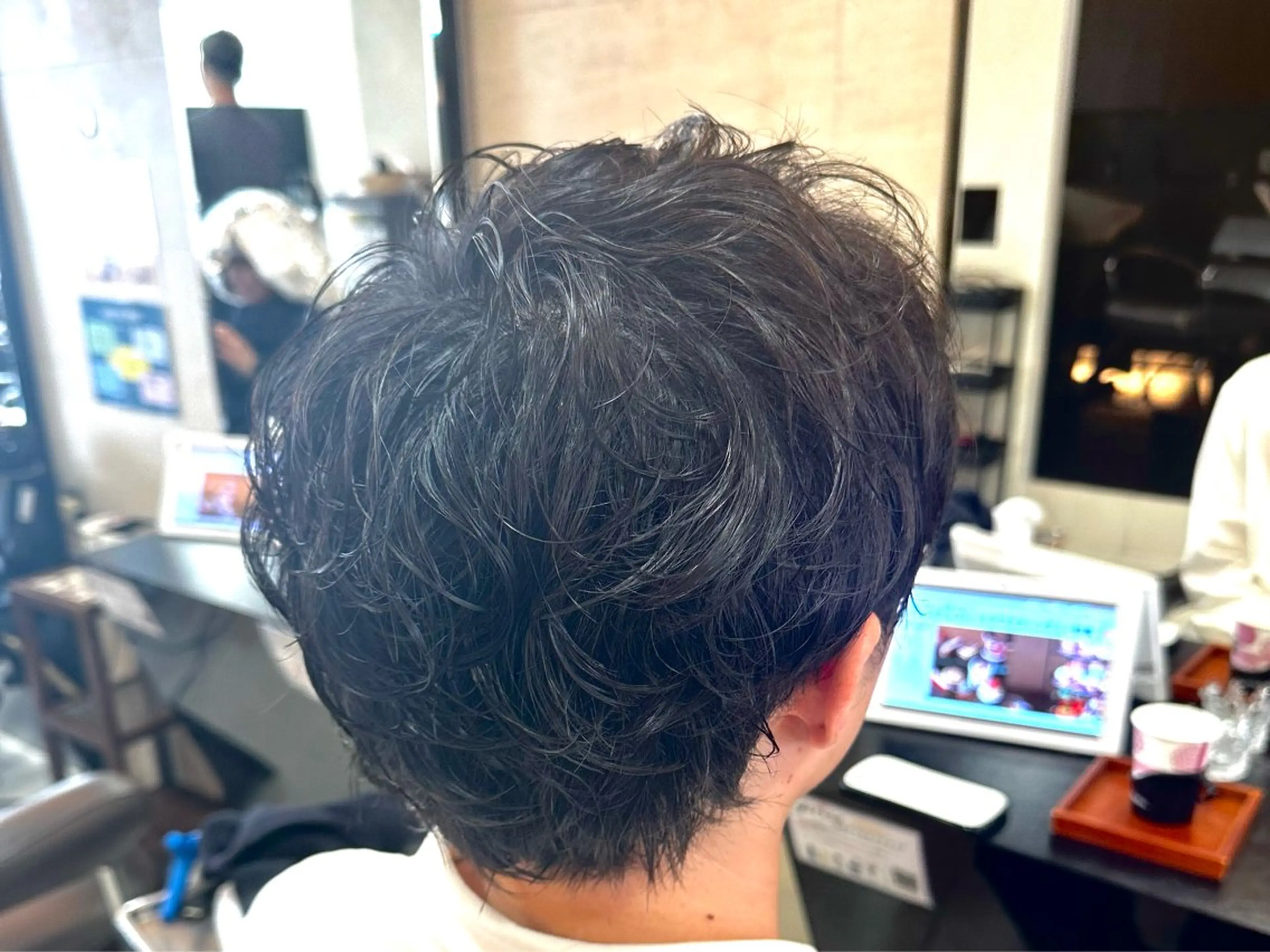 パーマ メンズ カット パーマ 💙メンズカット池袋 Manami💙のヘアスタイル