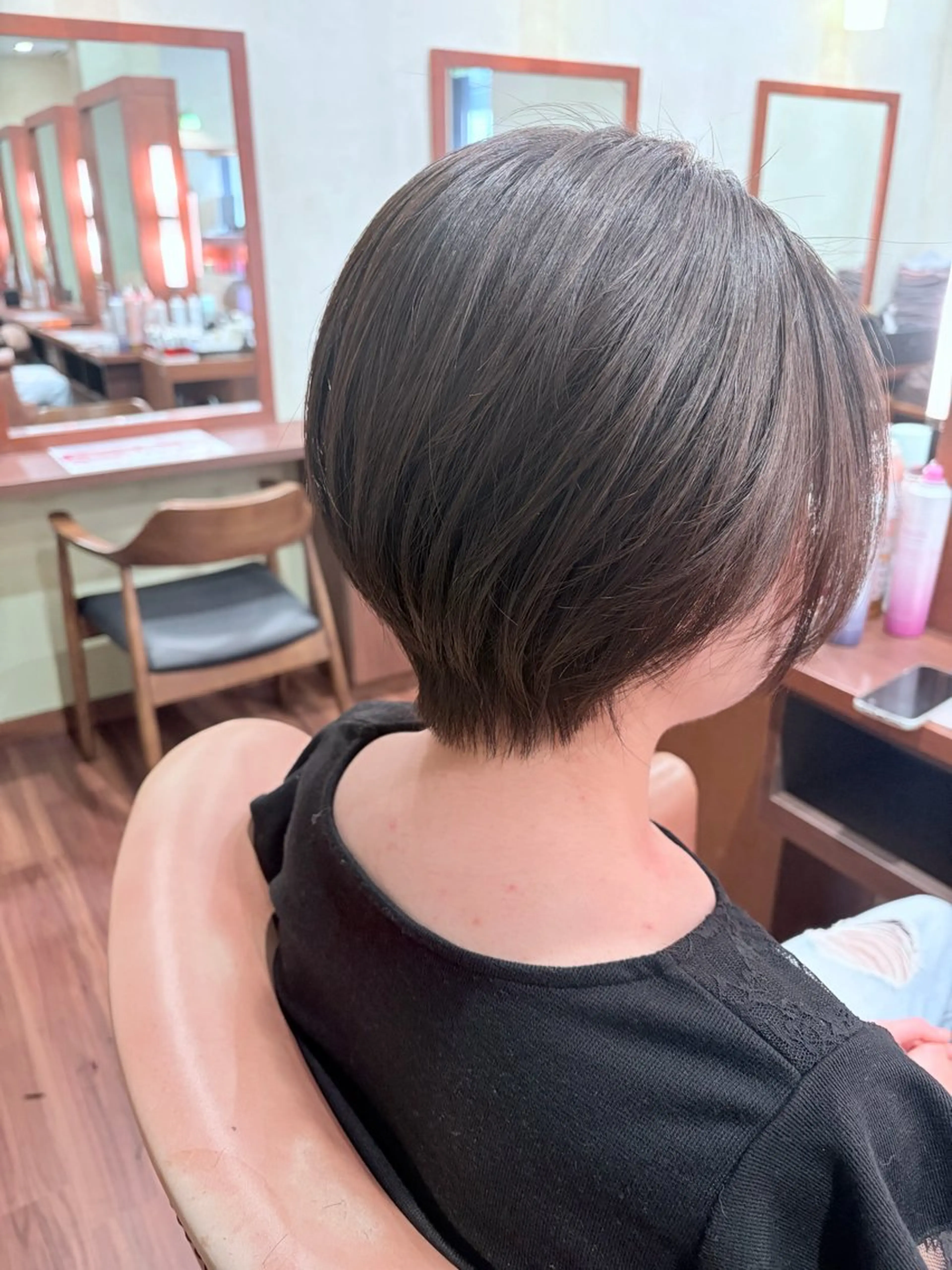 ショート ボブ カット 似合わせ/たにざわ しんごう≫南草津のヘアスタイル