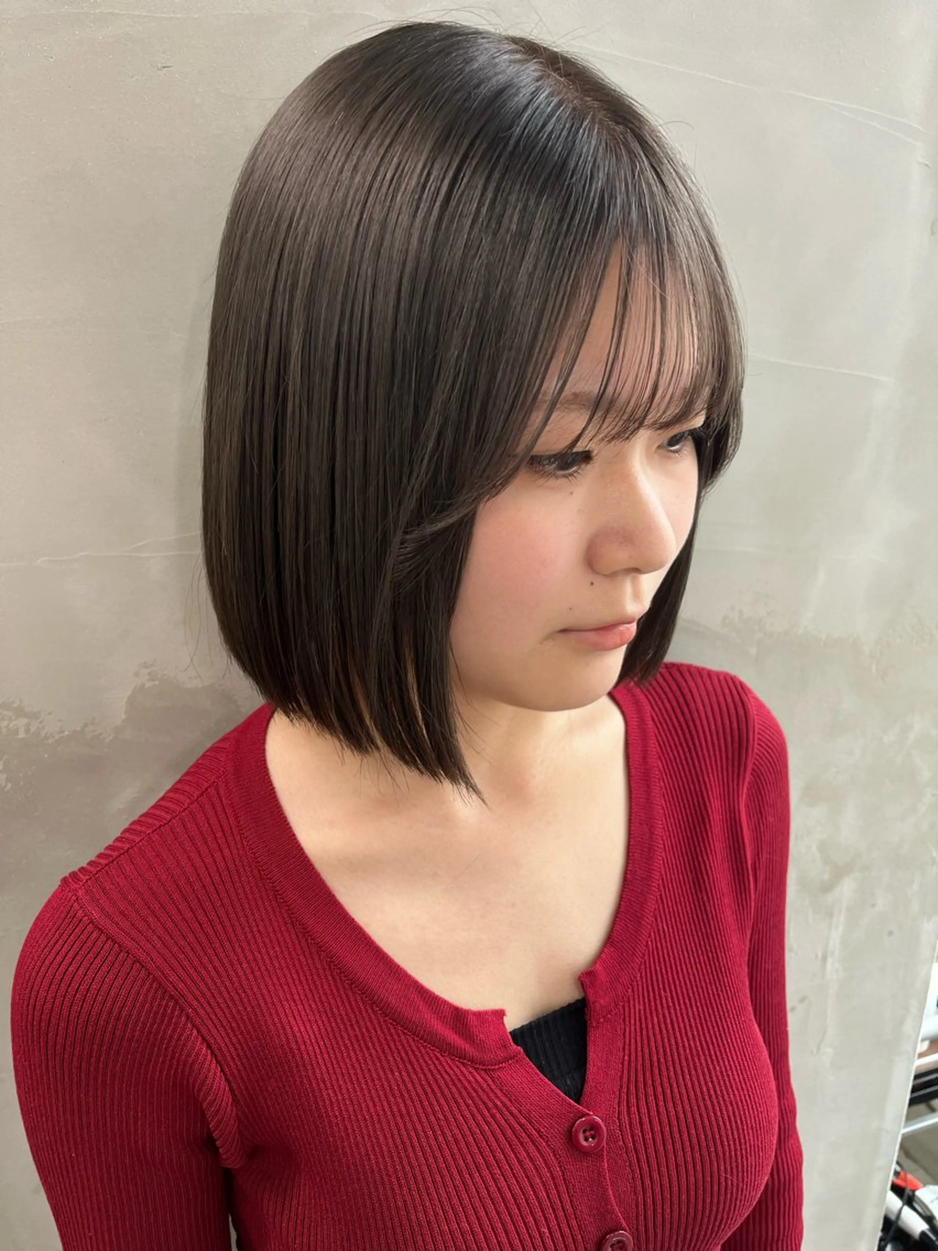 ミディアム 大友 正晴のヘアスタイル