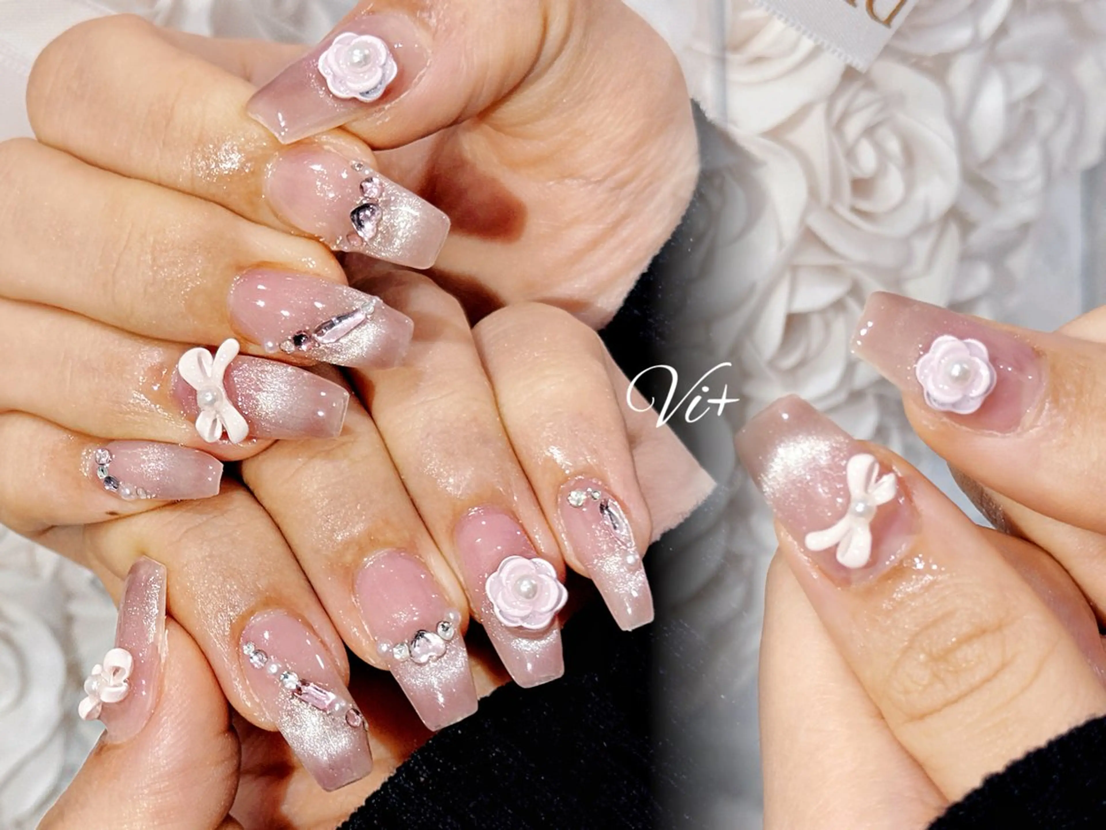 ネイル ハンドネイル ✨Nailsalon Vi+✨のネイルデザイン