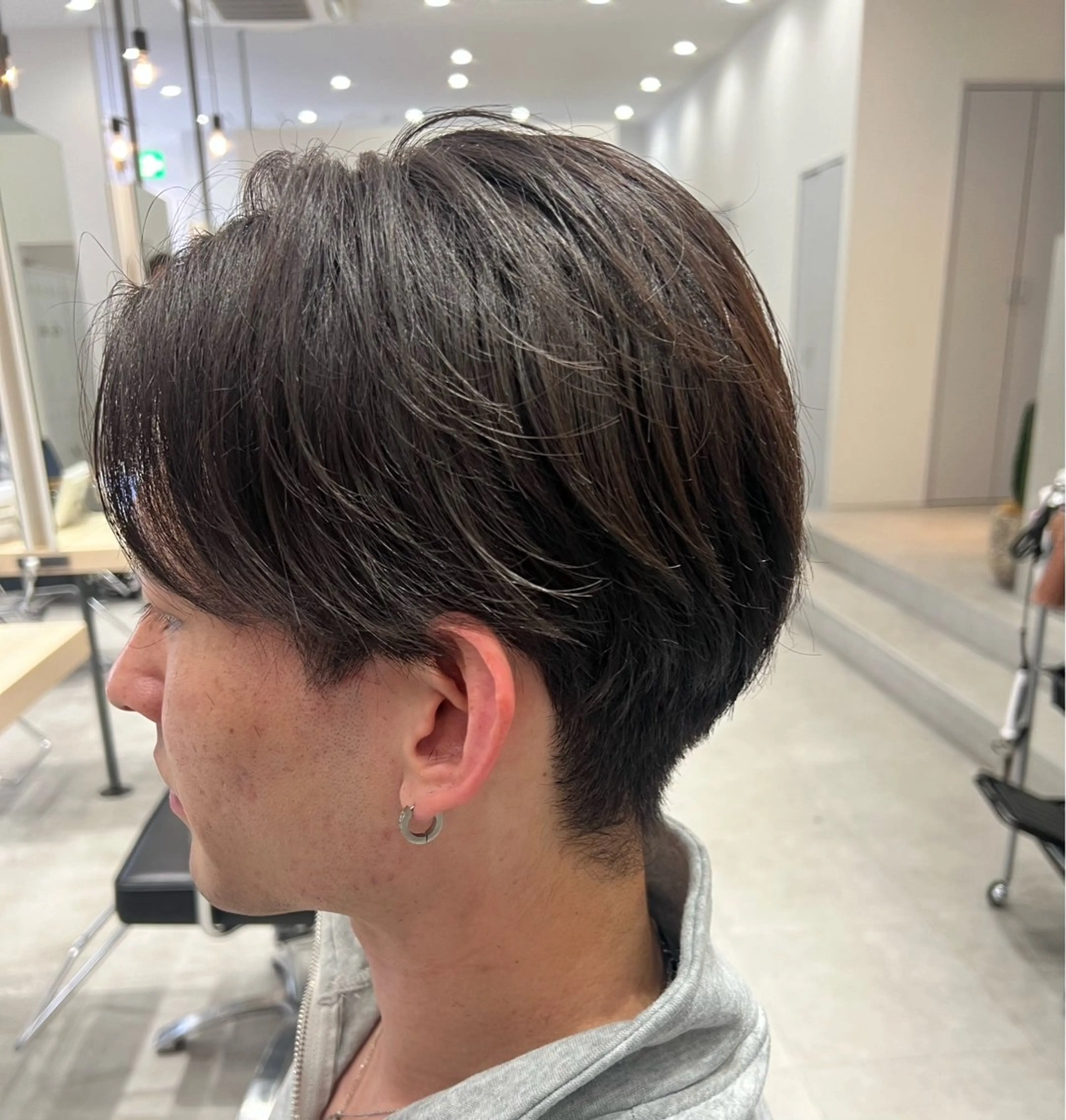 メンズ SOYON栄 山下麻央のヘアスタイル