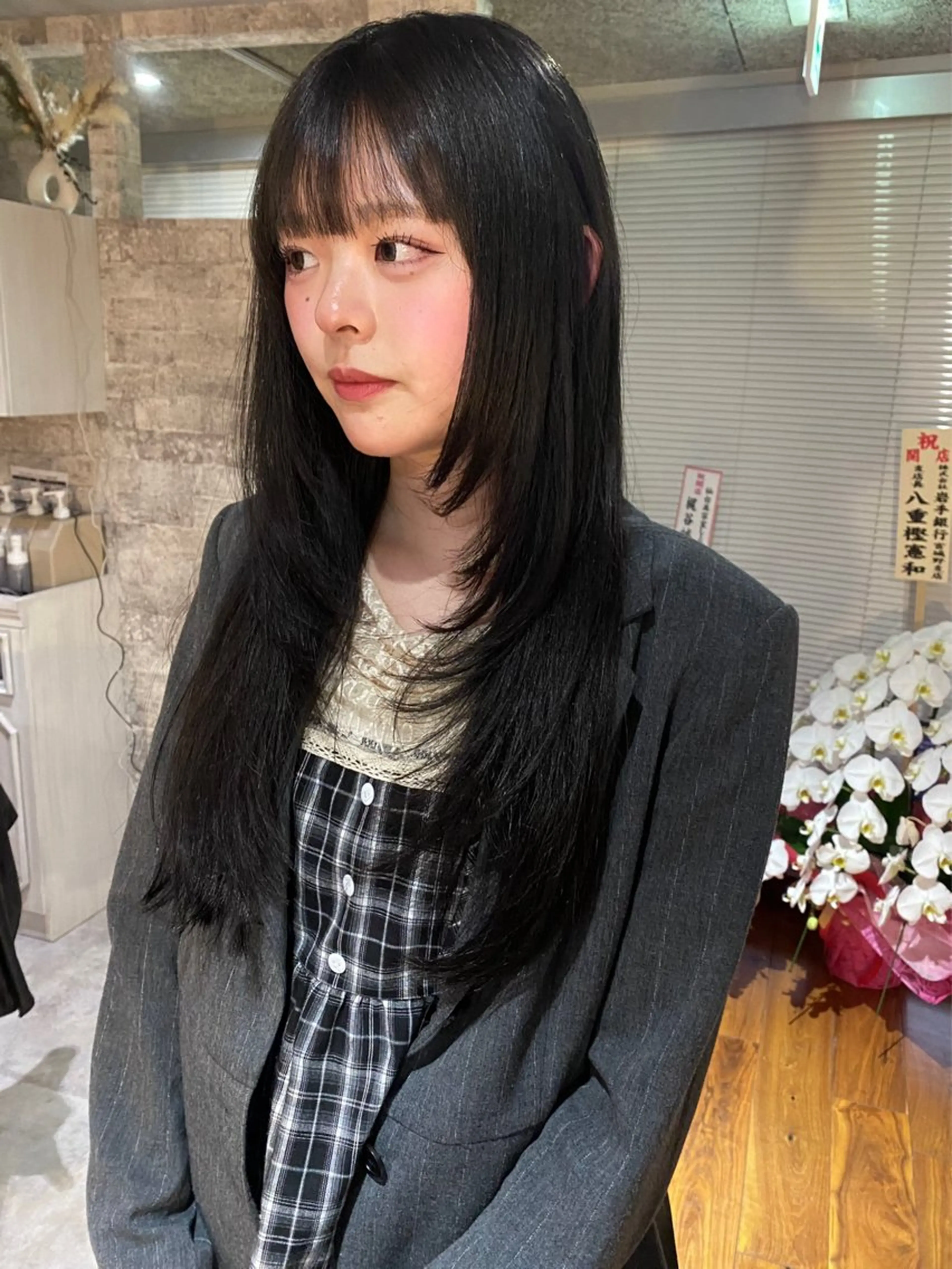 ロング カラー カット ヘアカラー トリートメント mai / linoah˚✧のヘアスタイル