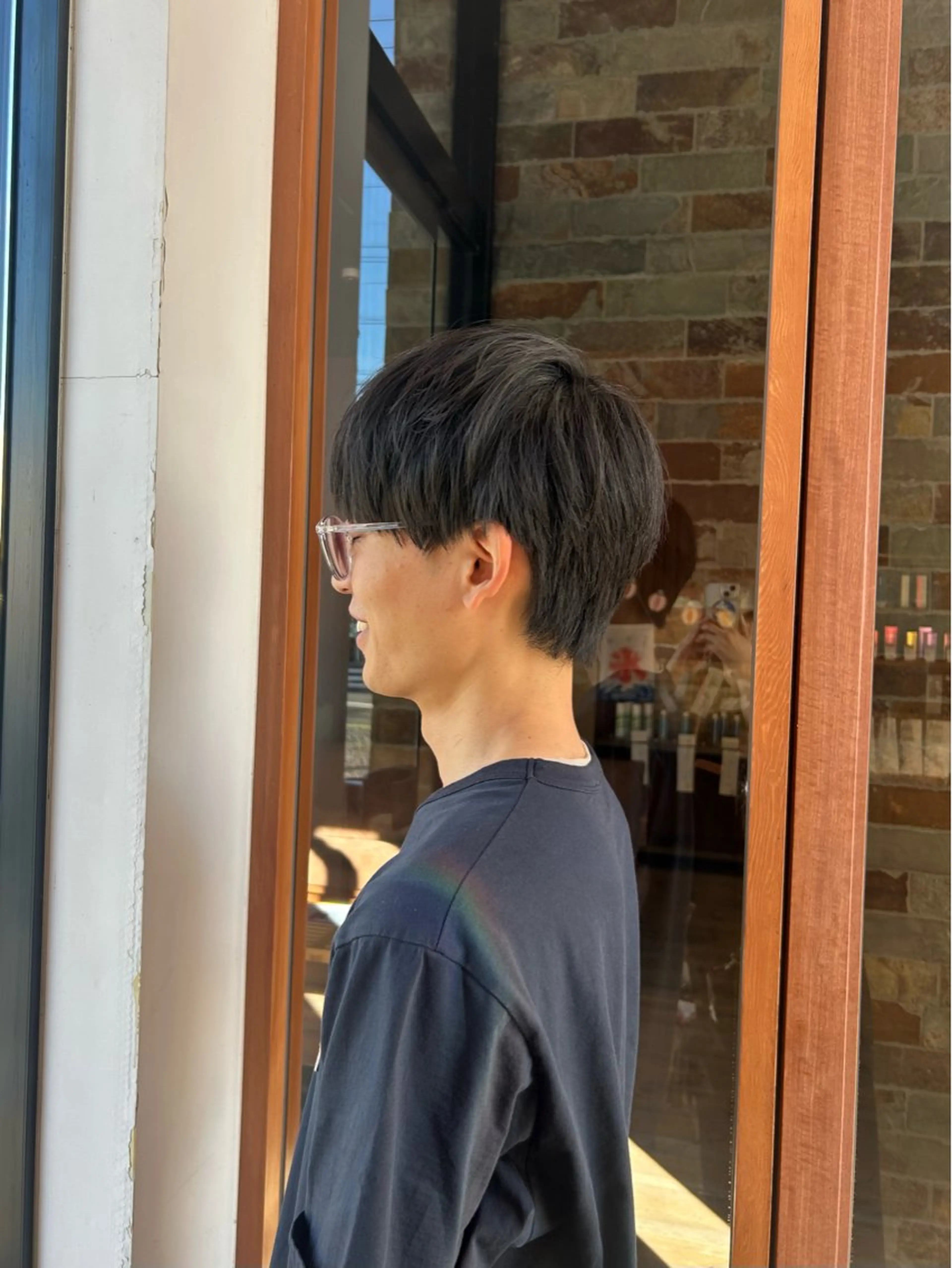 ショート メンズ マッシュ 刈り上げ 村松 麻菜のヘアスタイル