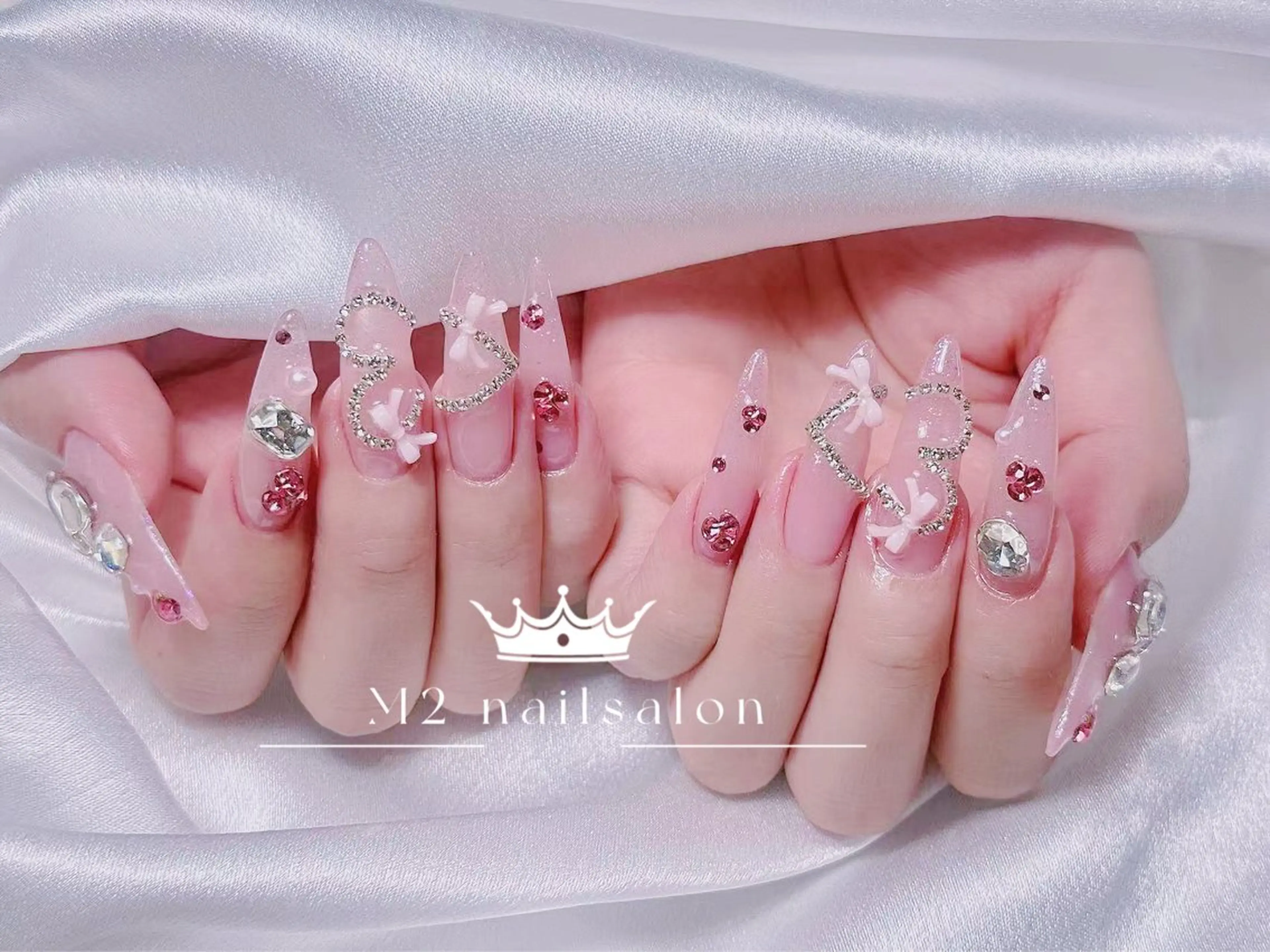 ネイル ハンドネイル 長さだし専門店 M2　rikaのネイルデザイン