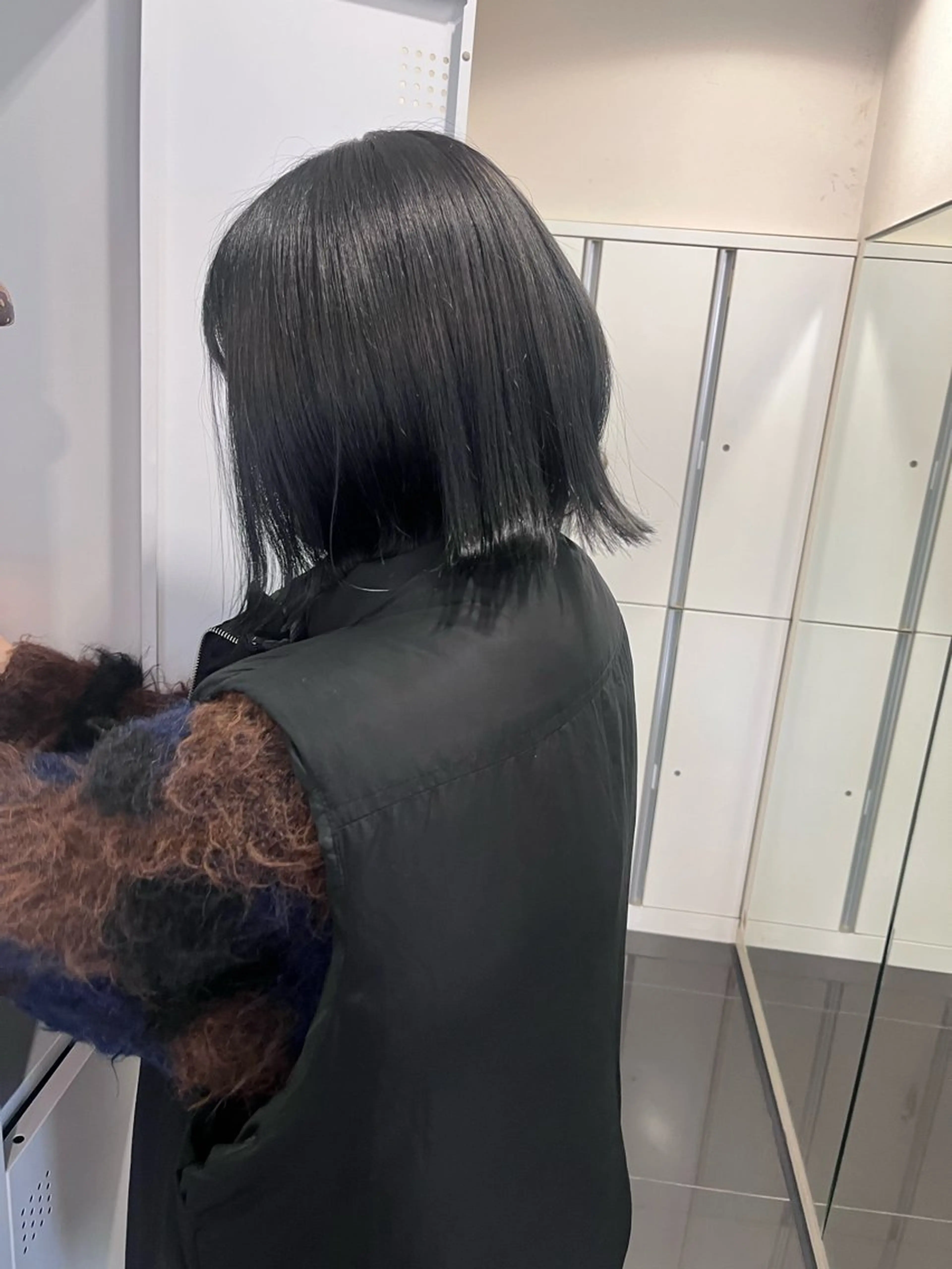ミディアム ブリーチなしWカラー 暖色カラー/mayuのヘアスタイル