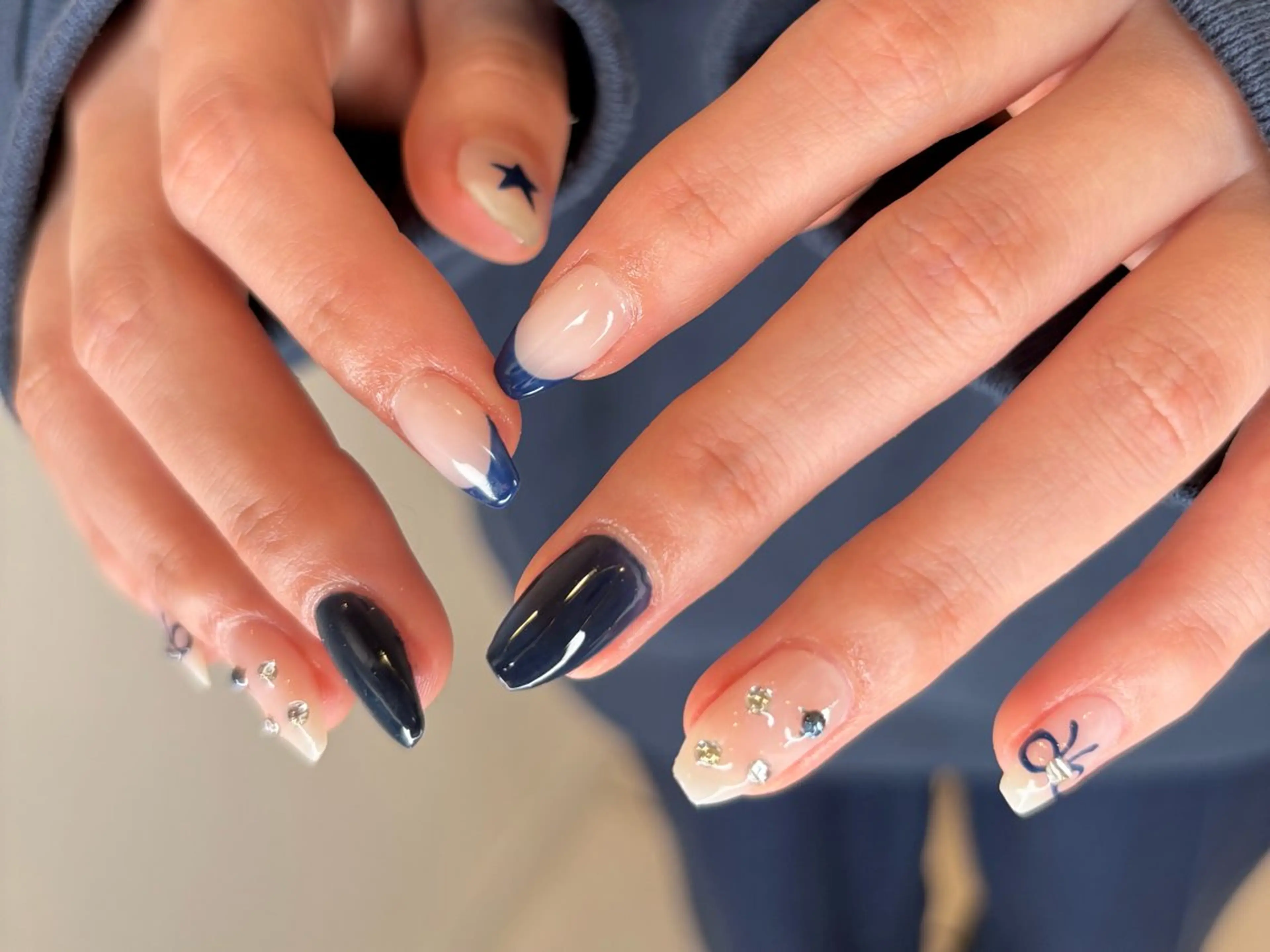 ネイル ハンドネイル moi nail ˙⋆.˚のネイルデザイン