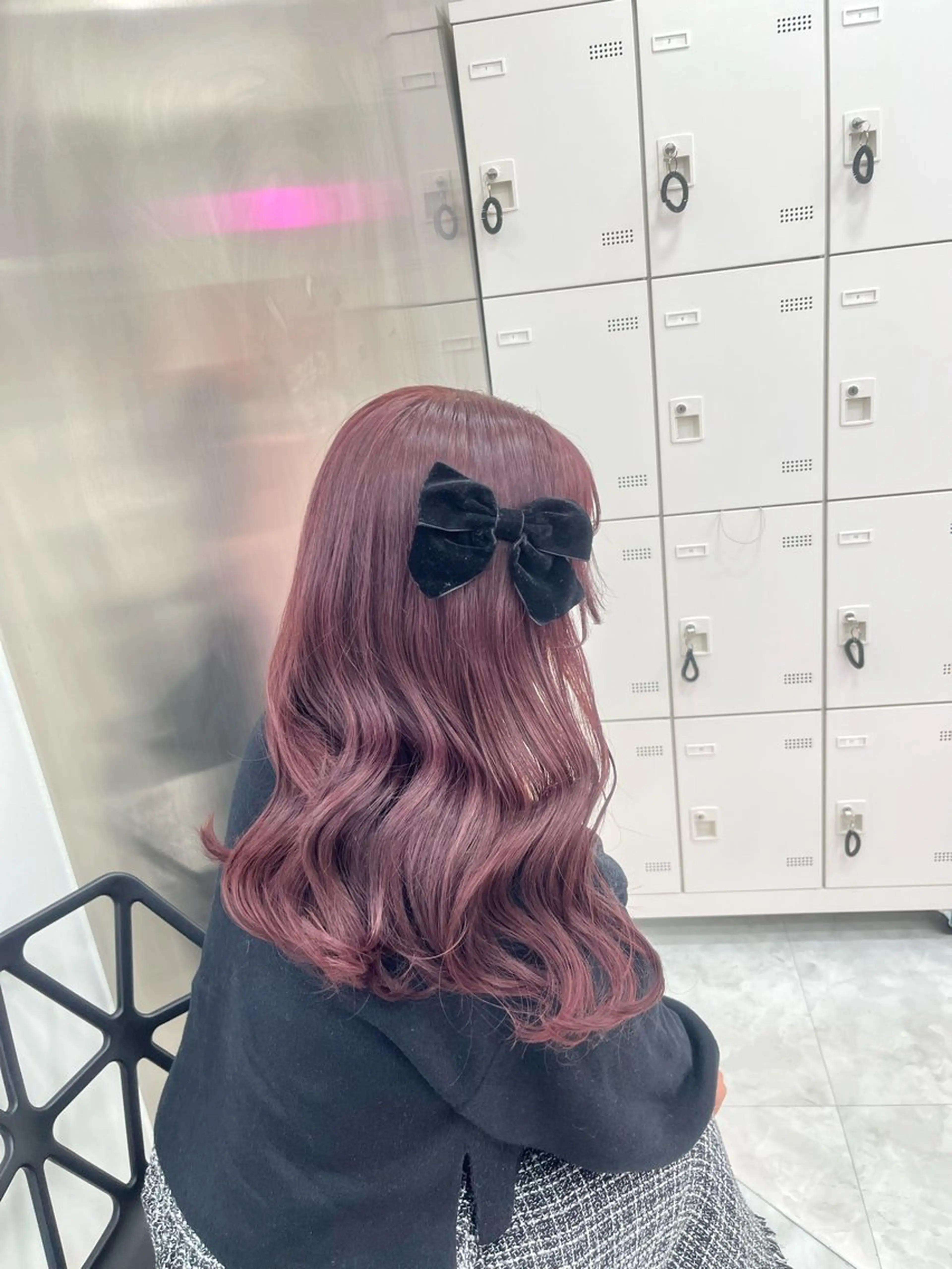 ロング ❤︎ワンホンガーリー なハイトーンヘア❤︎のヘアスタイル