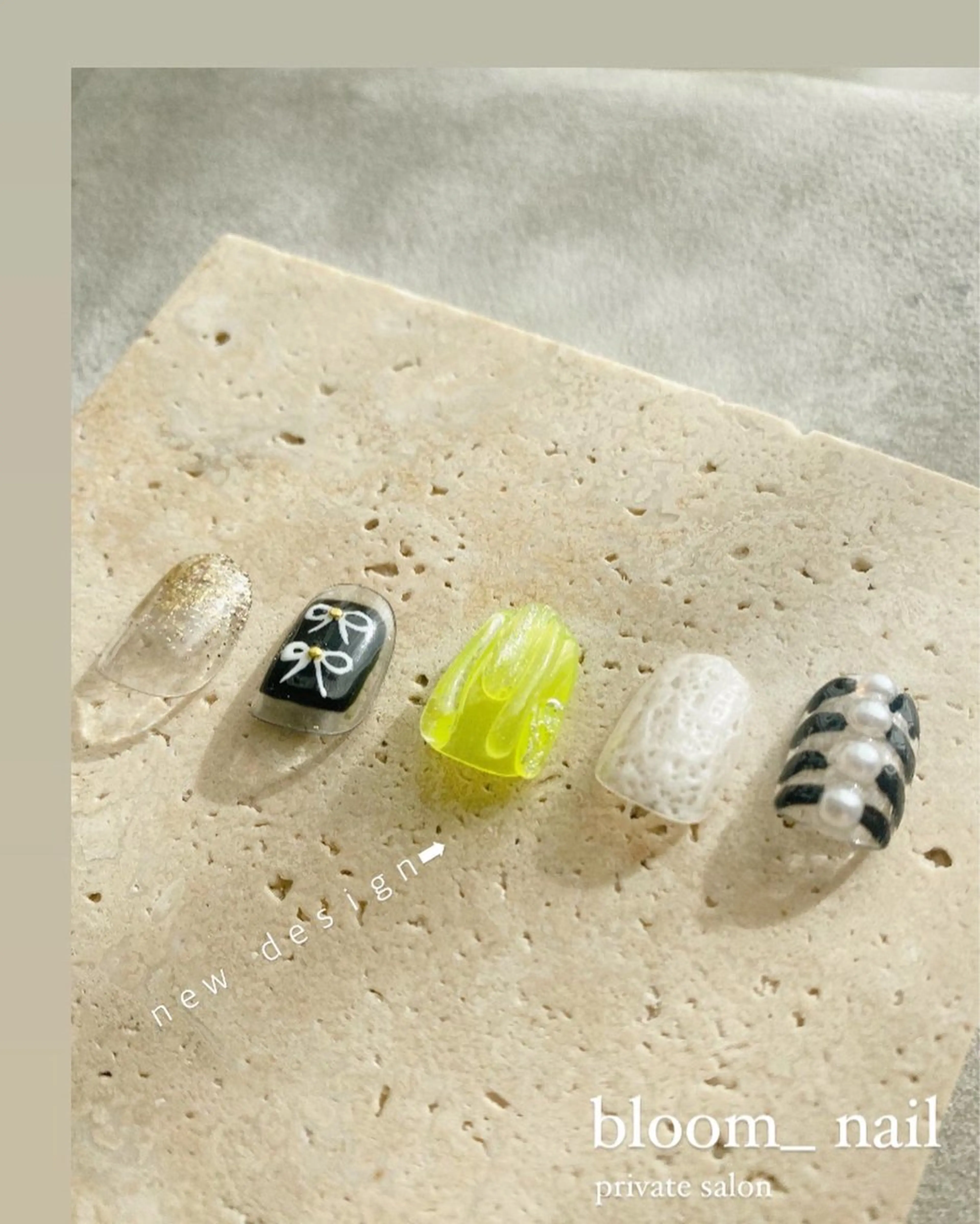 ネイル アートネイル ジェルネイル ホログラムネイル ラメ(グリッター) マグネットネイル bloom_ nailのネイルデザイン