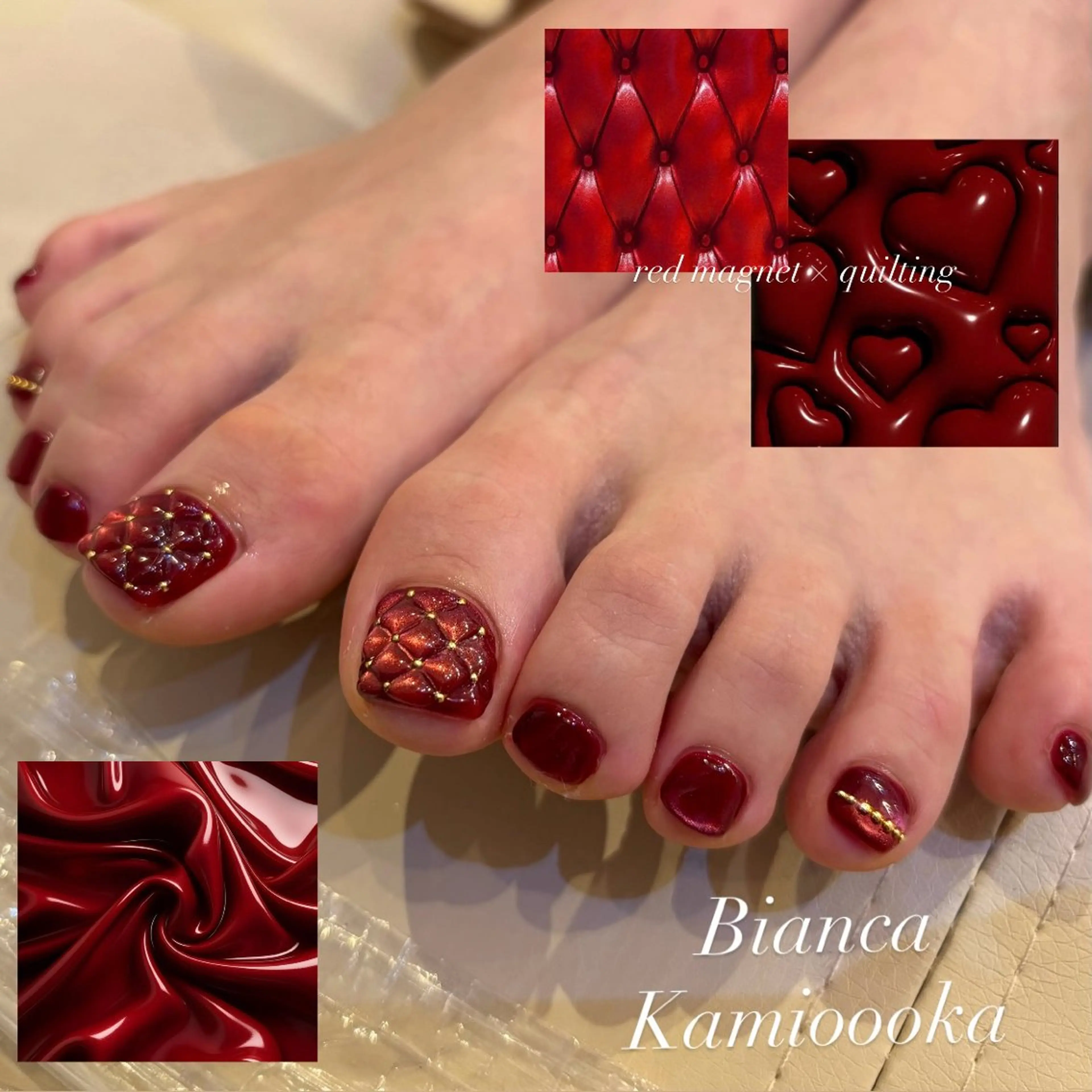 ネイル フットネイル Bianca 上大岡 KOBAYASHIのネイルデザイン