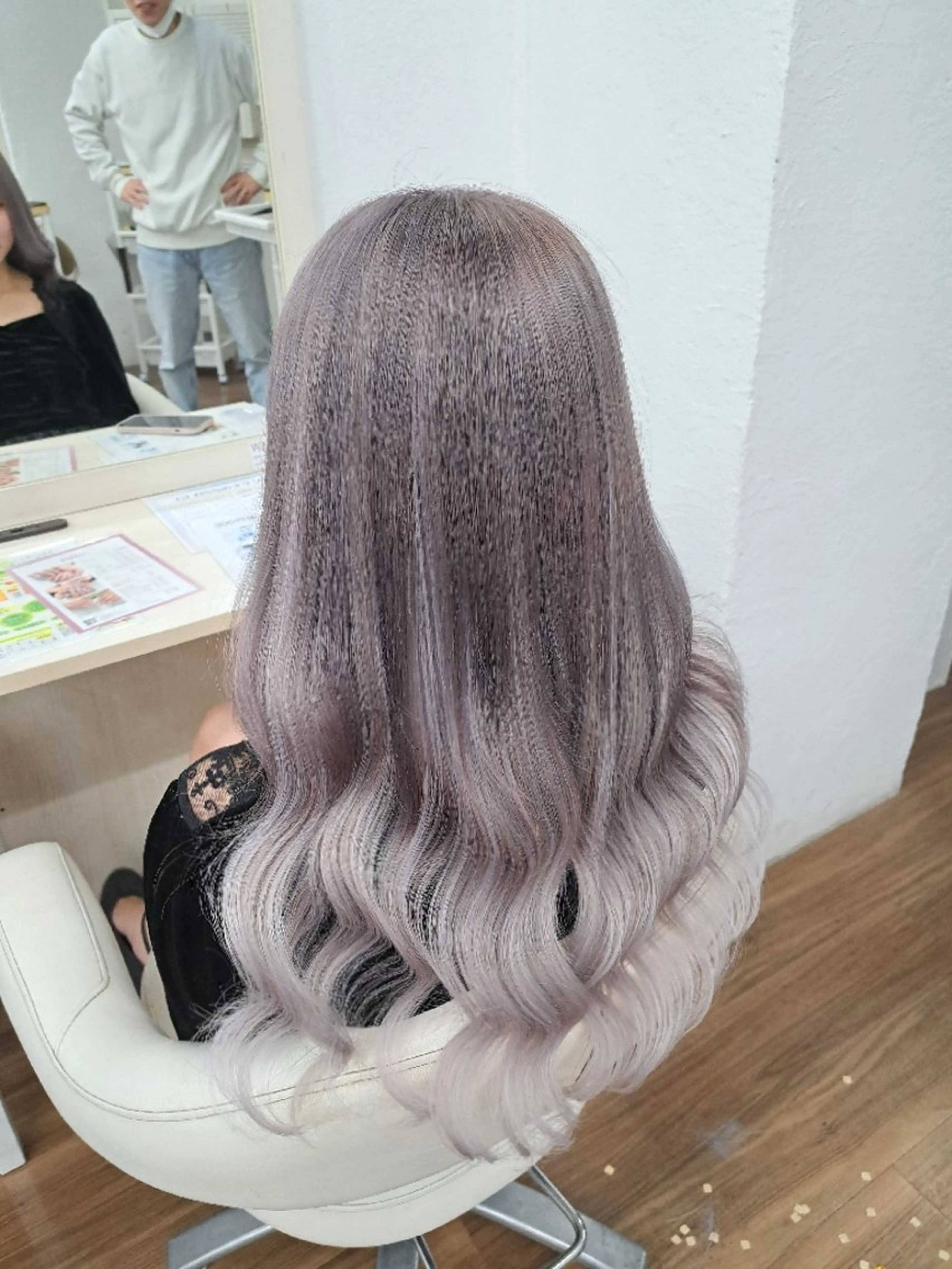 カラー ロング エクステ ヘアカラー トリートメント エクステ GLOSS❤︎ Harunaのヘアスタイル