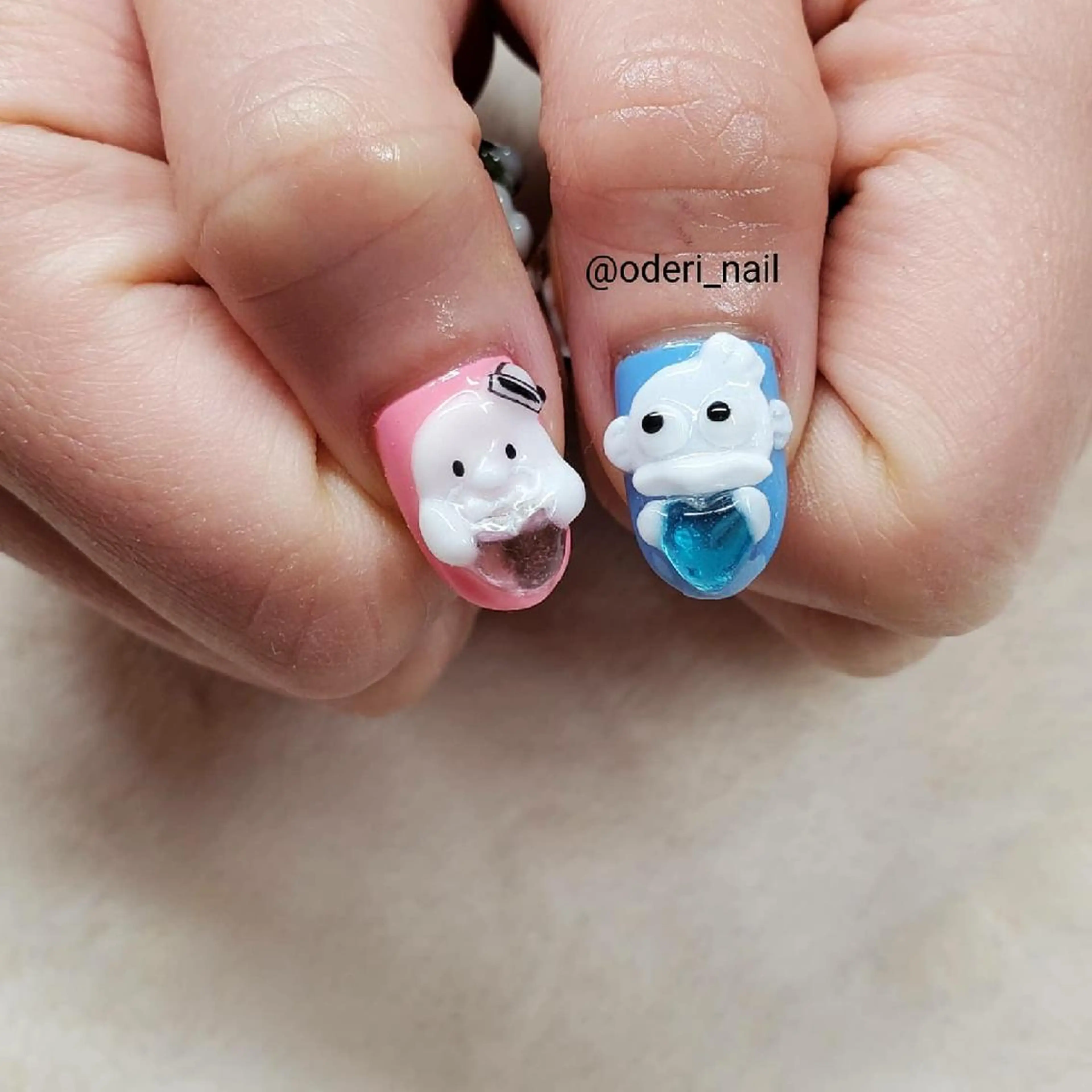 ネイル アートネイル フットネイル ジェルネイル 春ネイル おで@ oderi_nailのネイルデザイン