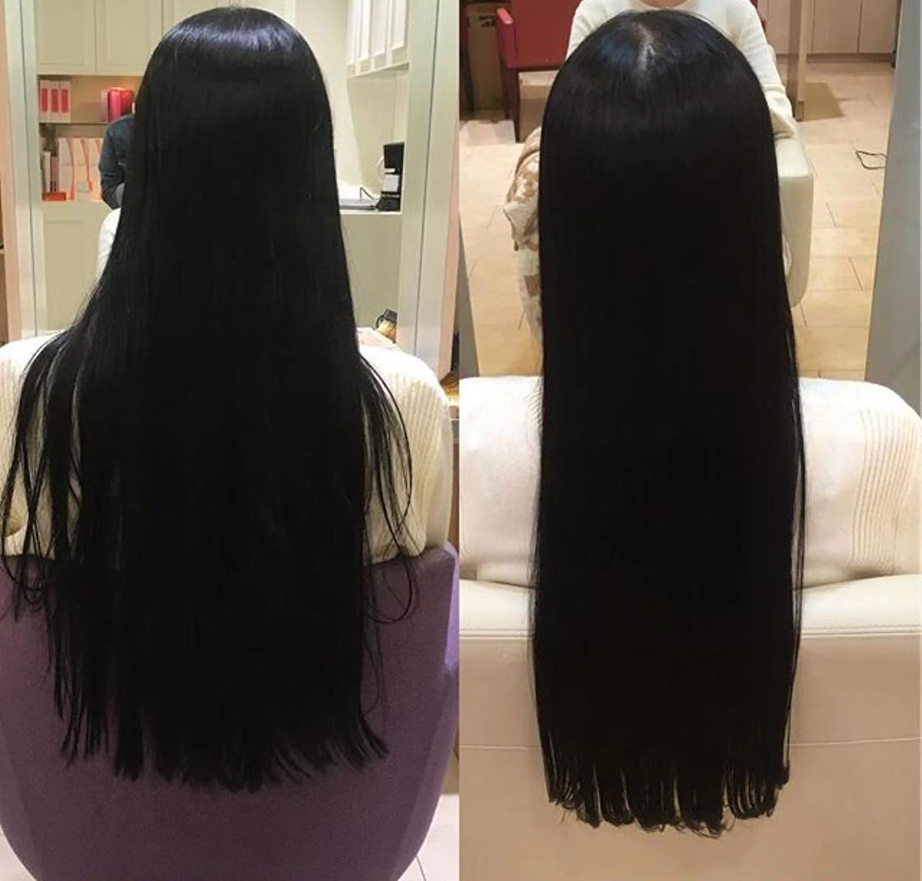 ロング 菊池 栄里奈のヘアスタイル