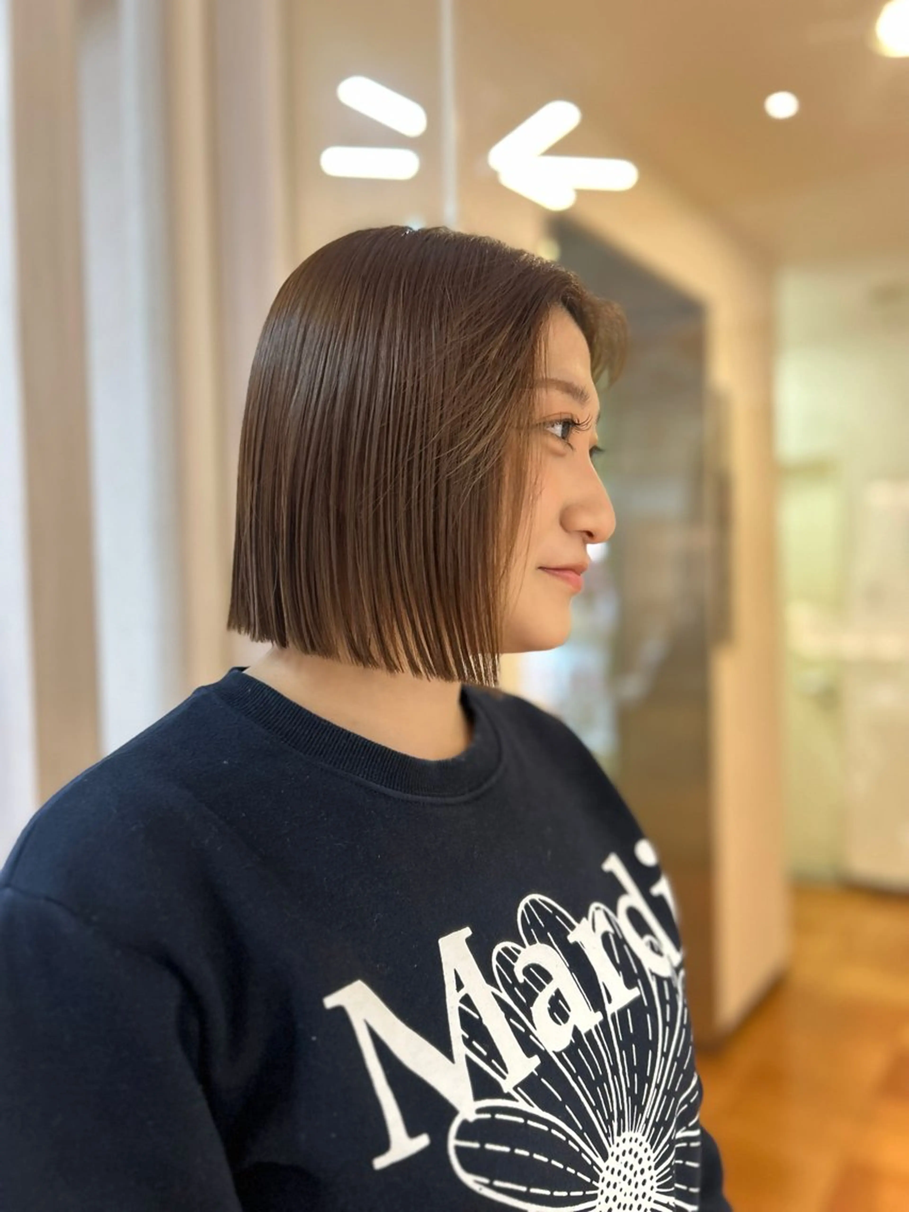 ショート カラー ベージュカラー ボブ カット ヘアカラー トリートメント 🎀透明感/レイヤ ー/Kotona🎀のヘアスタイル