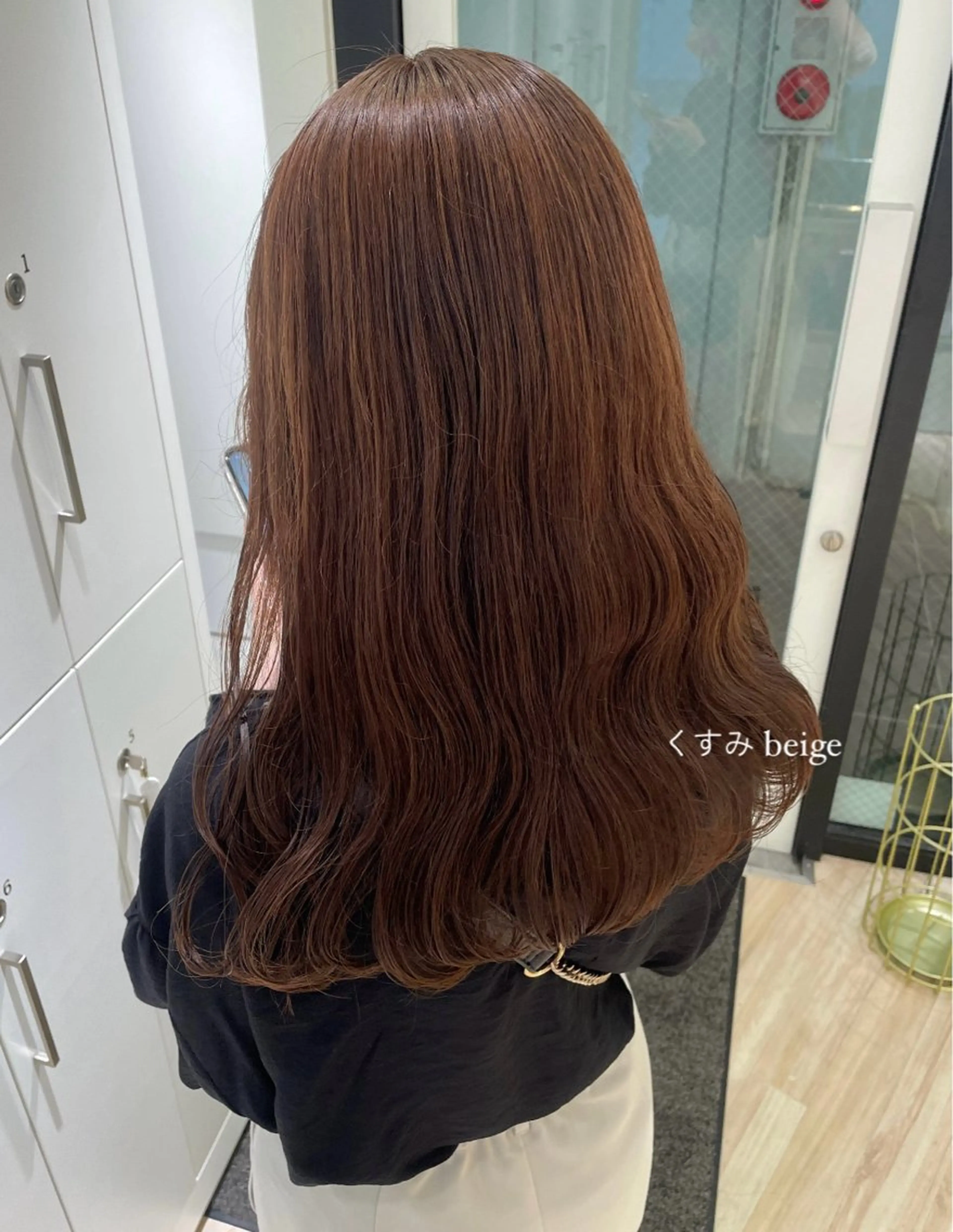 ロング カラー ブルーカラー Parve Mix /頓宮 稚愛🤍のヘアスタイル