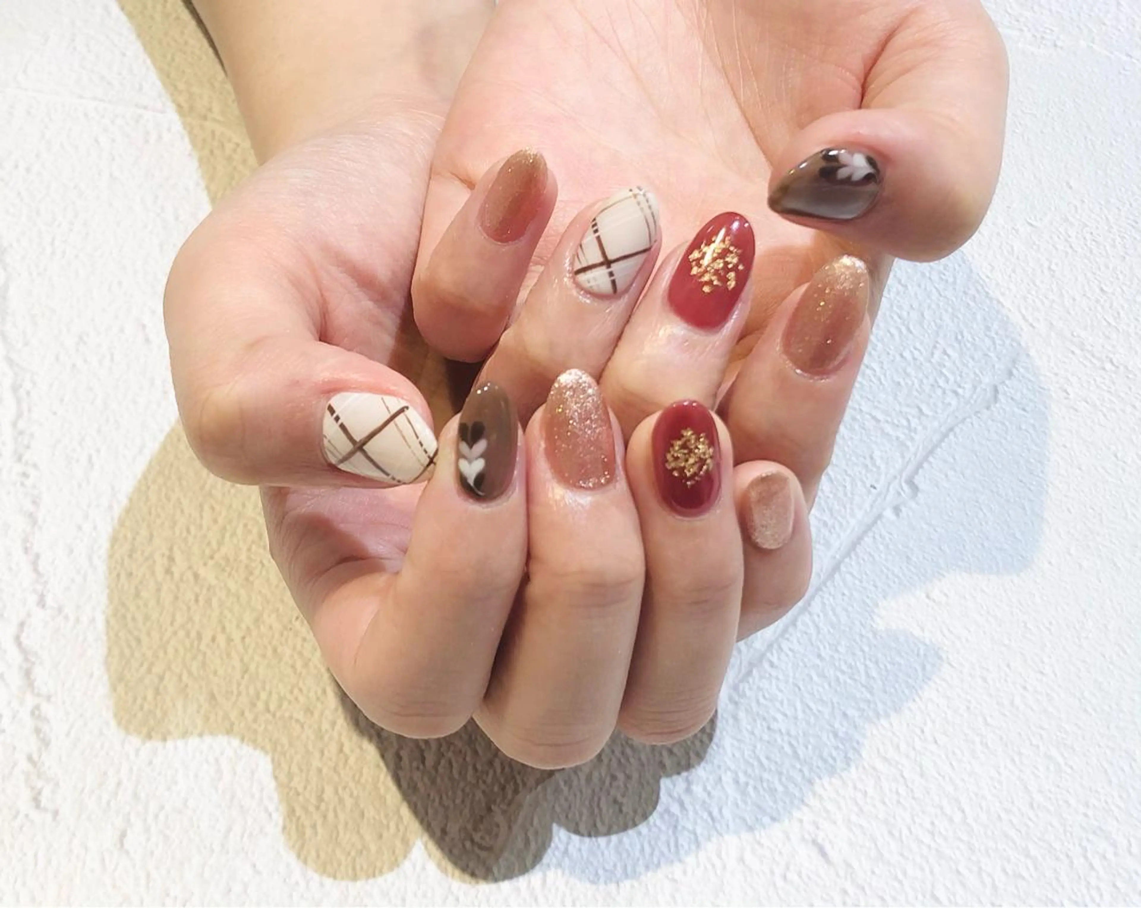 ネイル 舞田 苑香のネイルデザイン