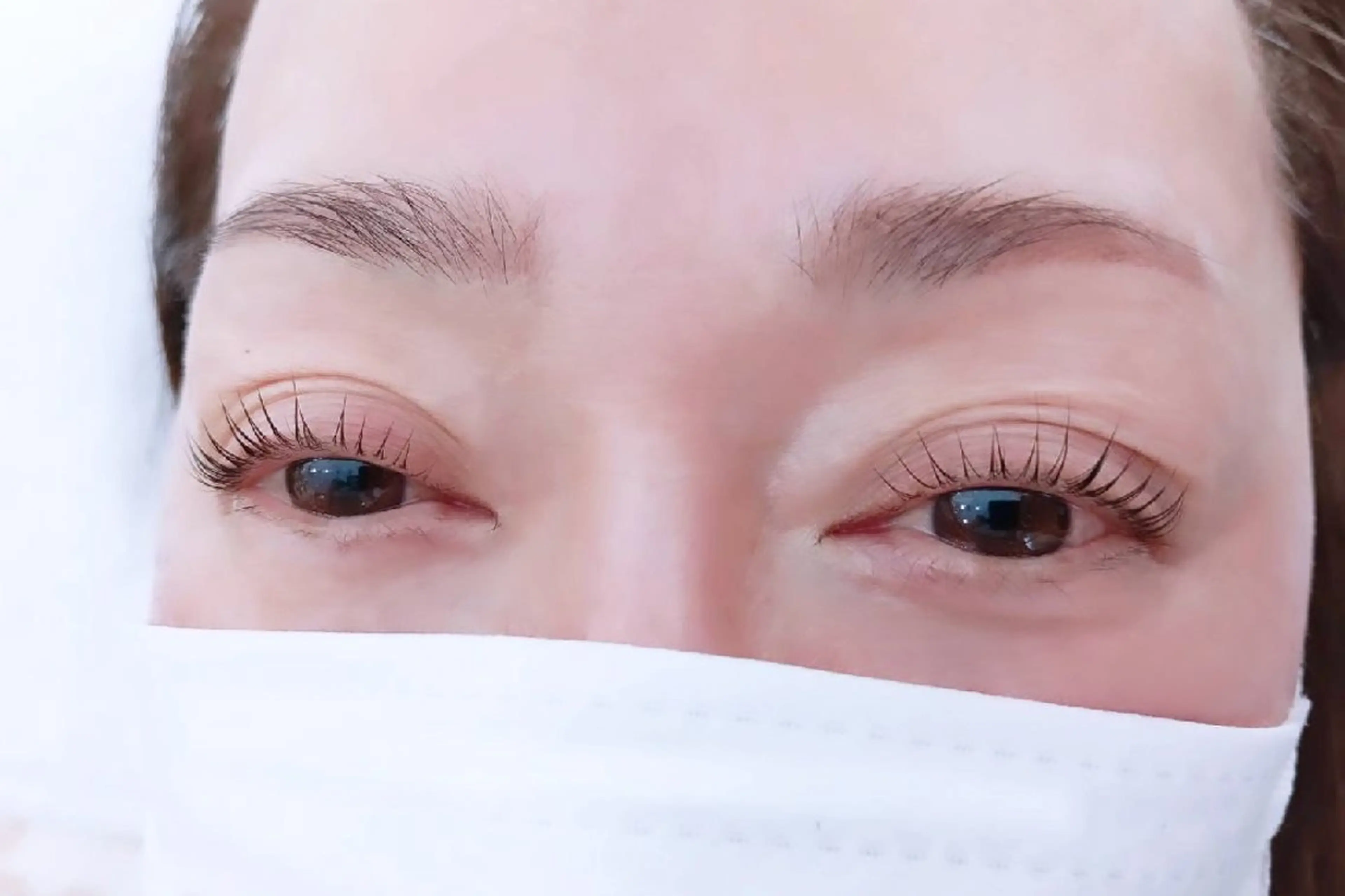 まつげパーマ　ケアコースの写真