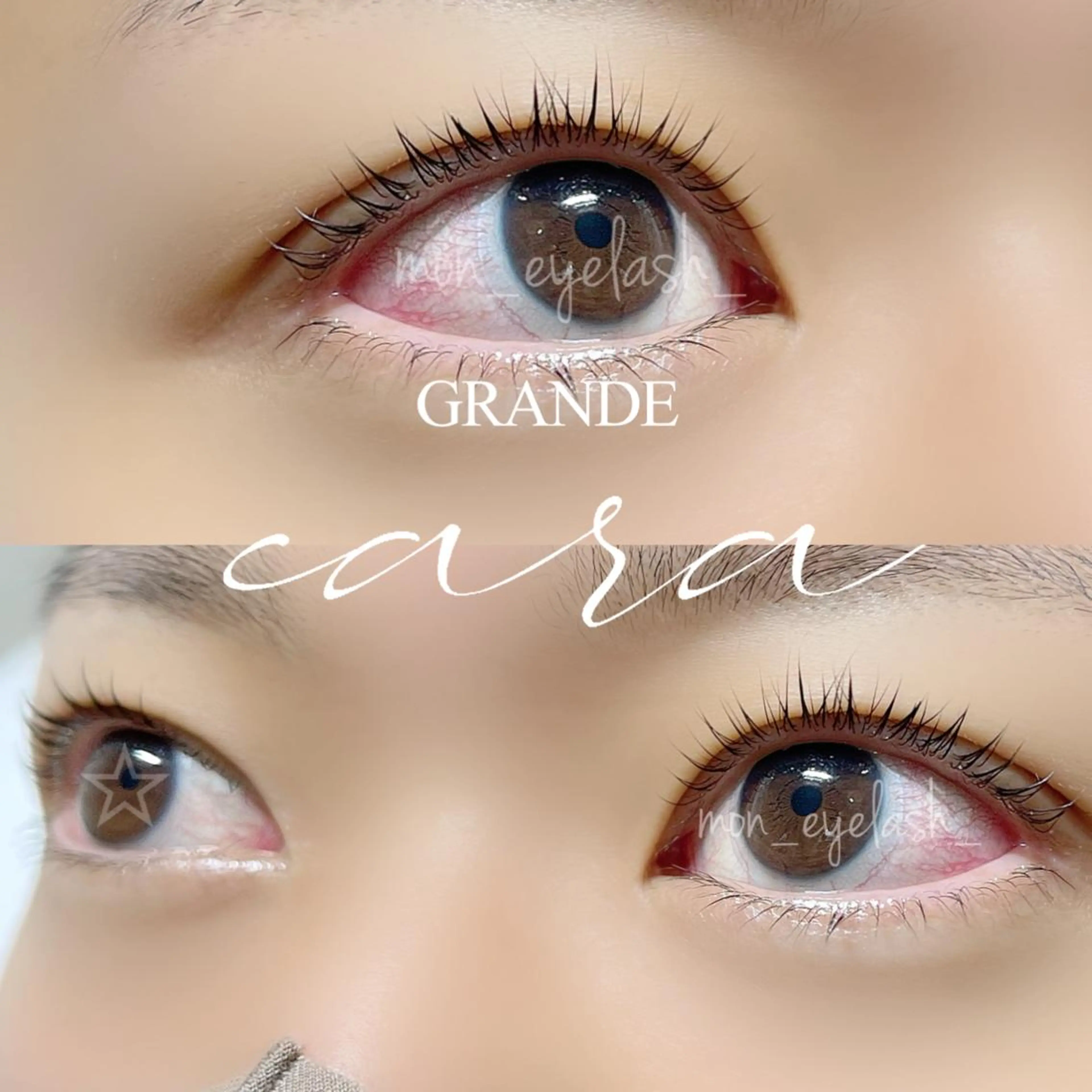 マツエク・マツパ アイブロウ パリジェンヌラッシュリフト マツパ GRANDEcara 栄 Miki🍀のマツエク・マツパデザイン