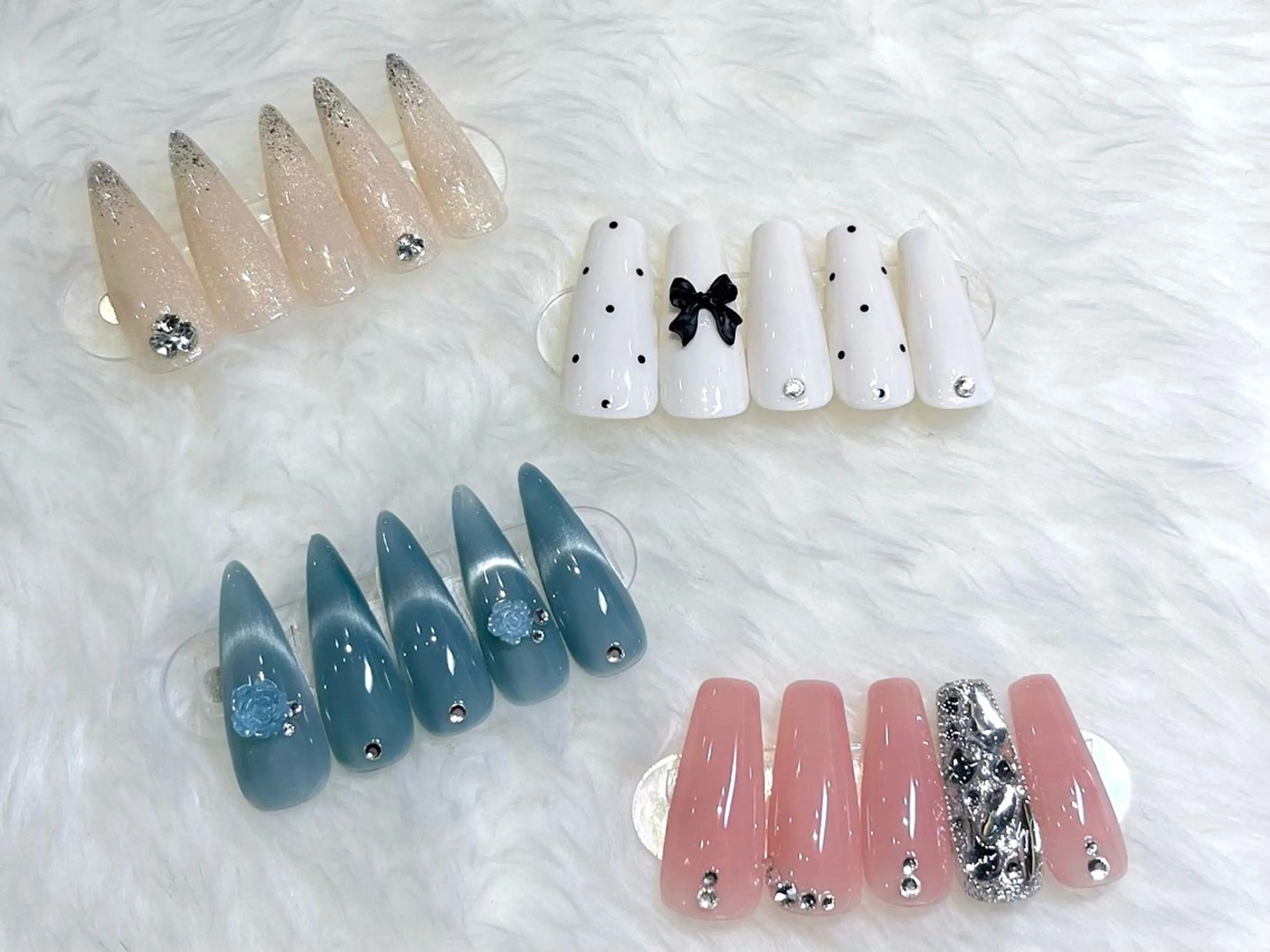 🌷定額Bデザイン🌷《オフあり》新規ソフトジェルオフ無料🩵の写真