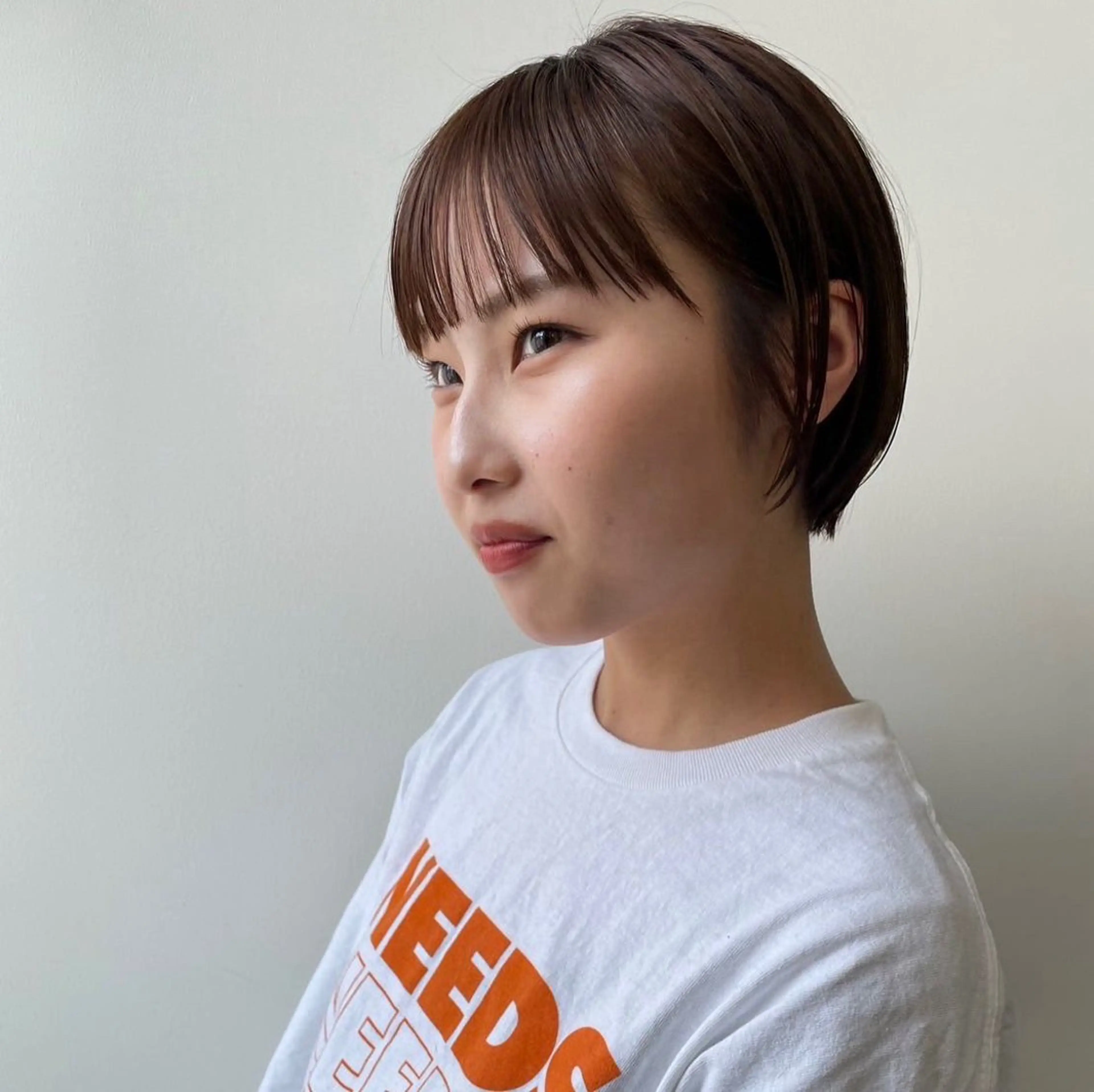 ショート カット ヘアカラー トリートメント 綿貫 美雪のヘアスタイル