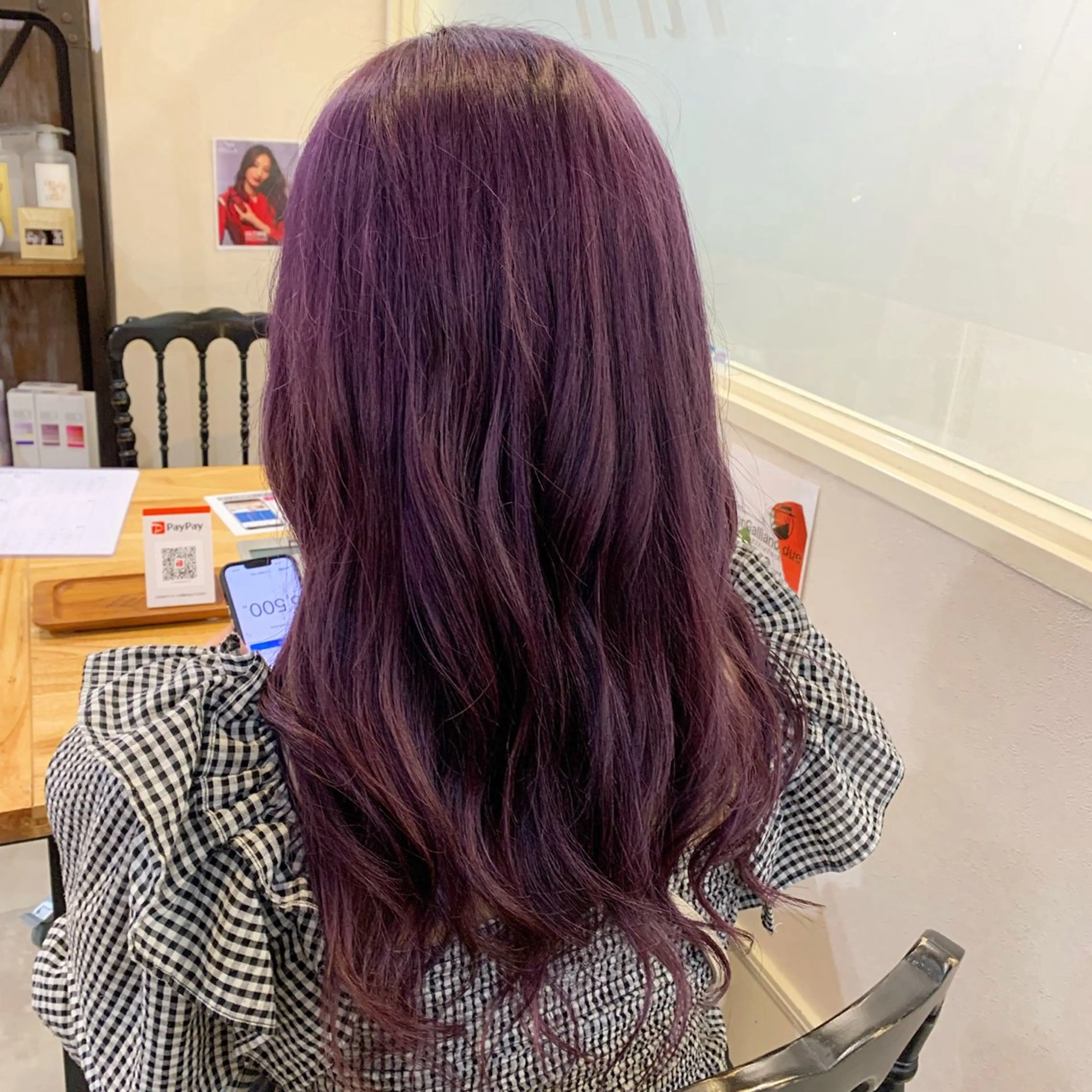 ロング カラー ラベンダーカラー MINAMl 🌿のヘアスタイル