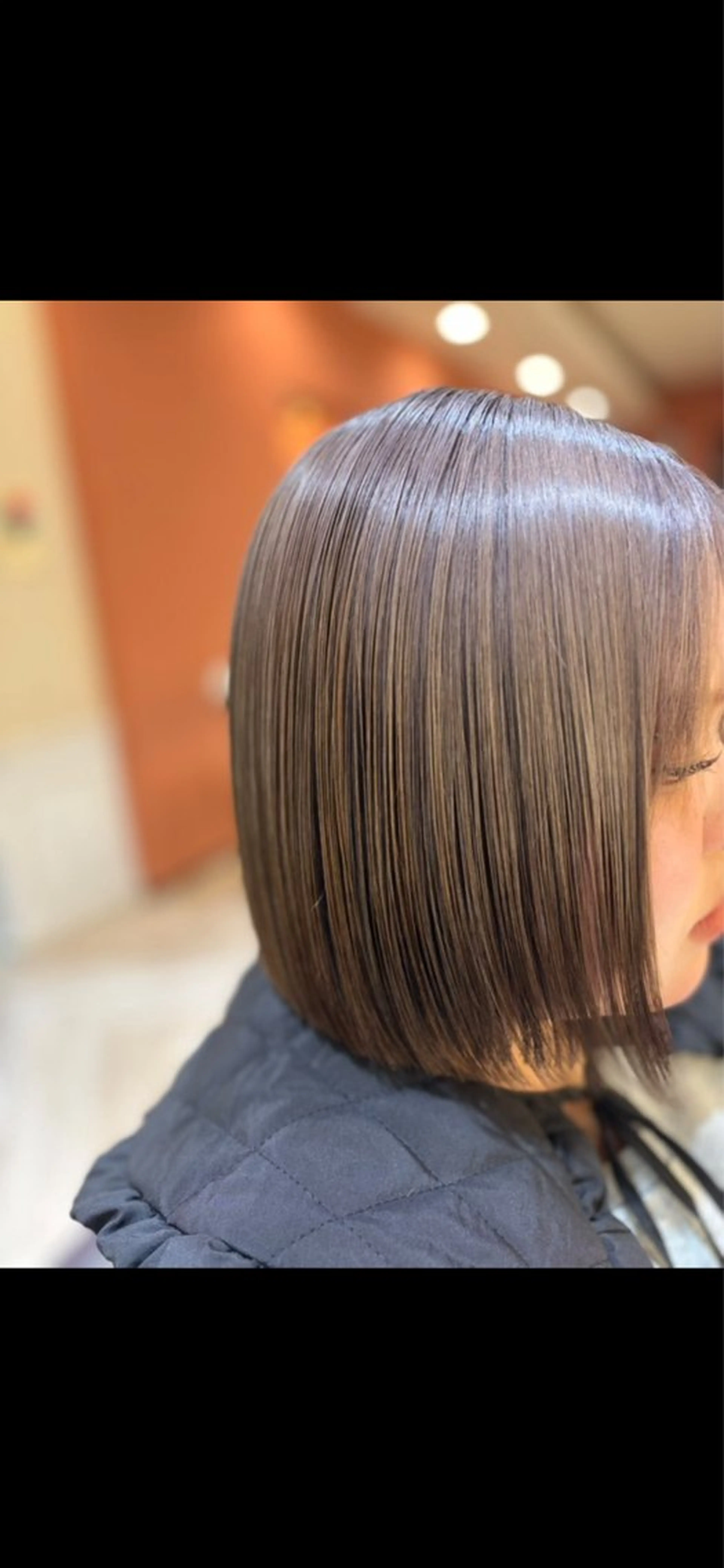 ショート カラー グレージュ ラベンダーカラー ラベンダーグレージュ ラベンダーグレー 旭岡龍明/ハイトーン /ケアブリーチのヘアスタイル