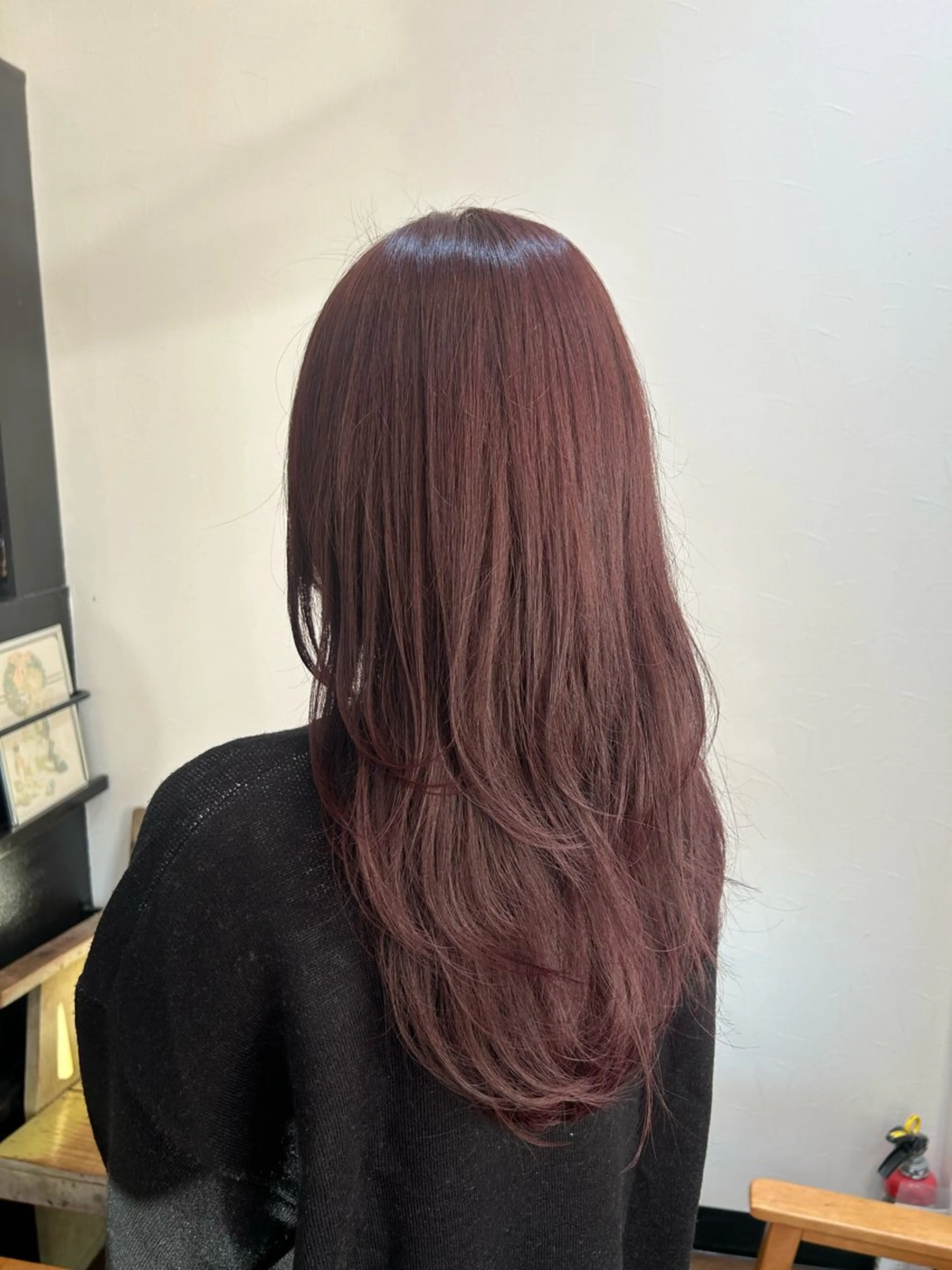 ロング カラー ヘアカラー トリートメント レディース特化/ 前橋/よしかわあんみのヘアスタイル