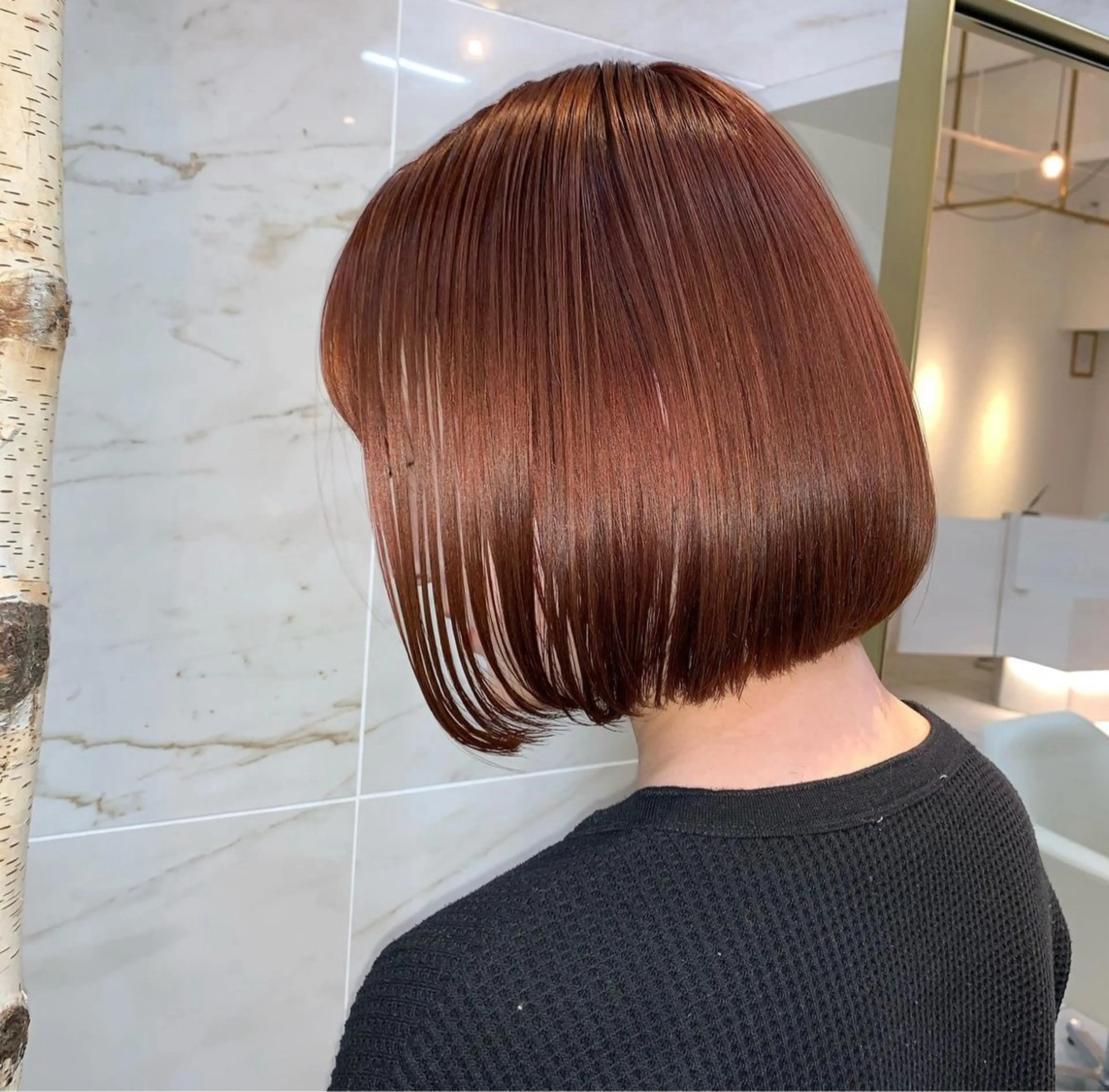 ショート 羽根田 果奈のヘアスタイル