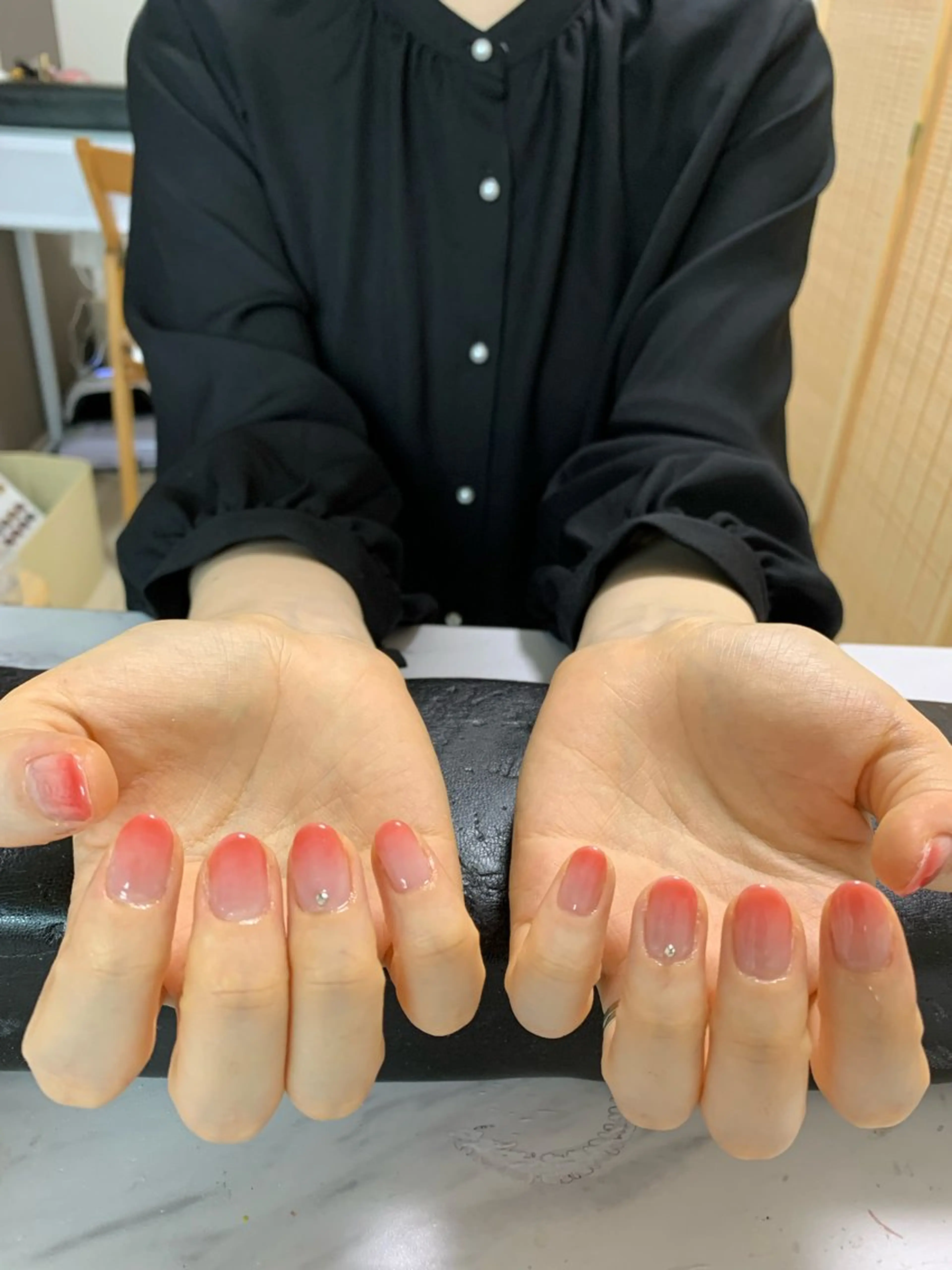 カラーグラデーションの写真