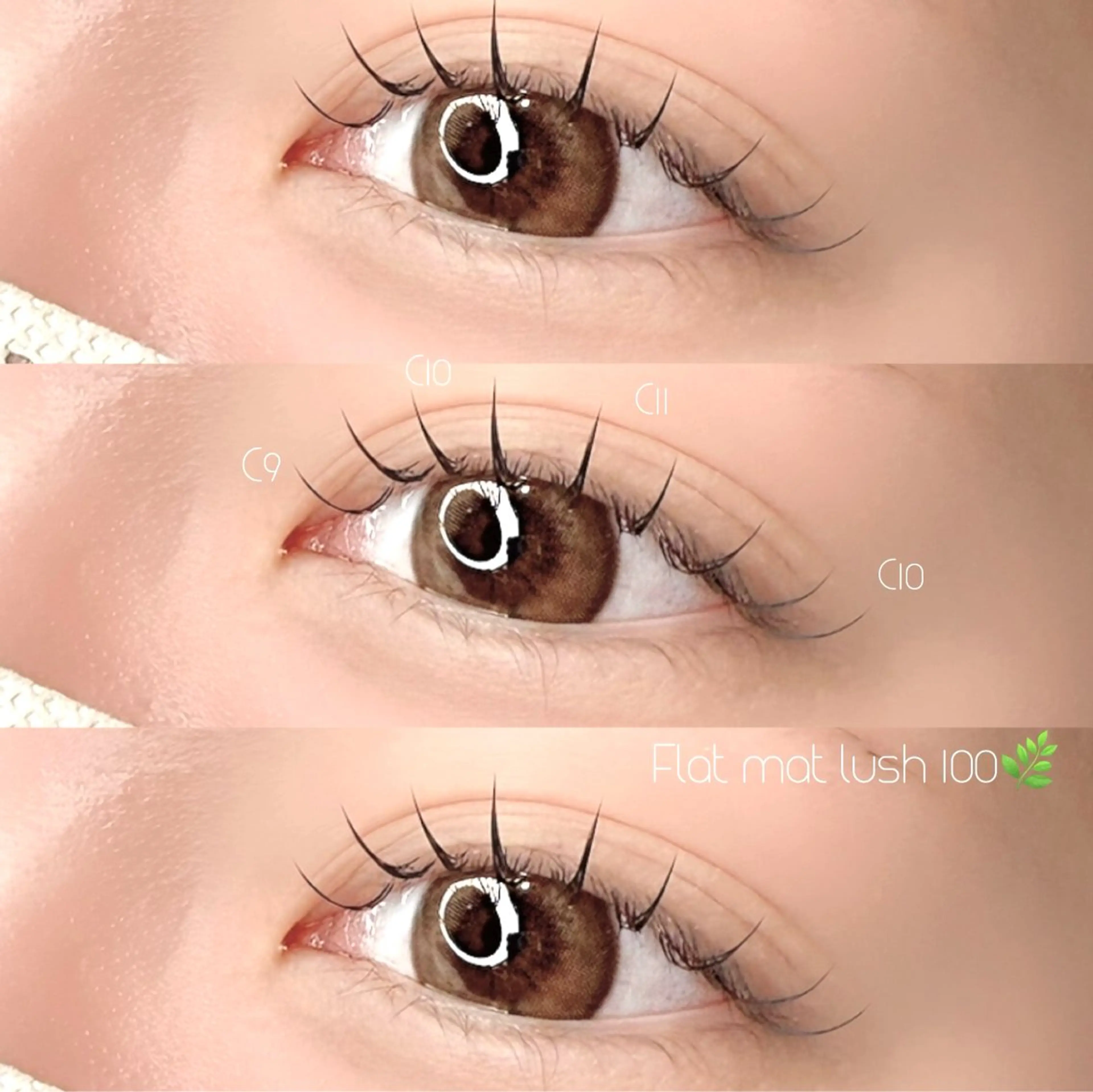 マツエク・マツパ mila.天神今泉店 Nanamiのマツエク・マツパデザイン