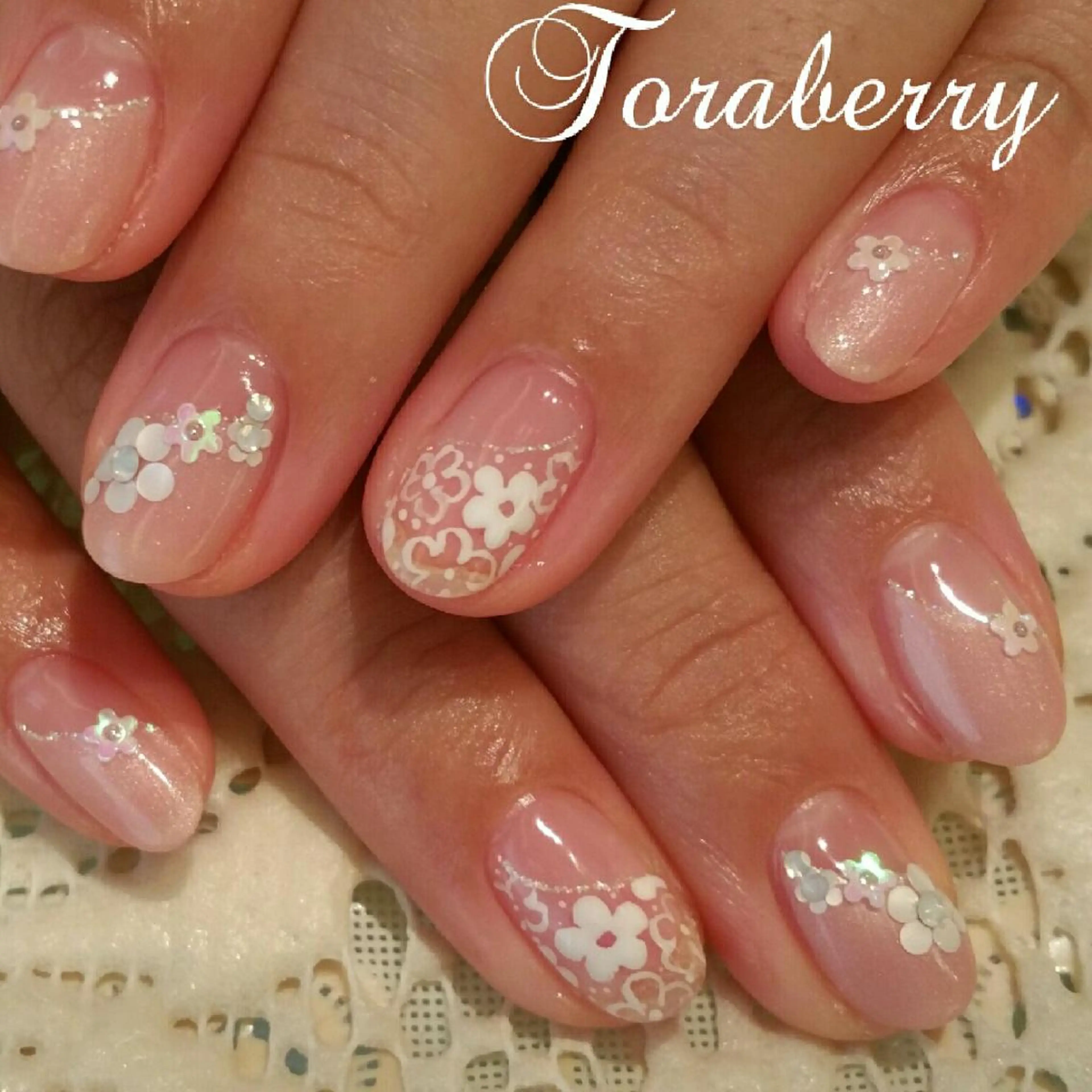 ネイル レース ネイリスト なつみのネイルデザイン