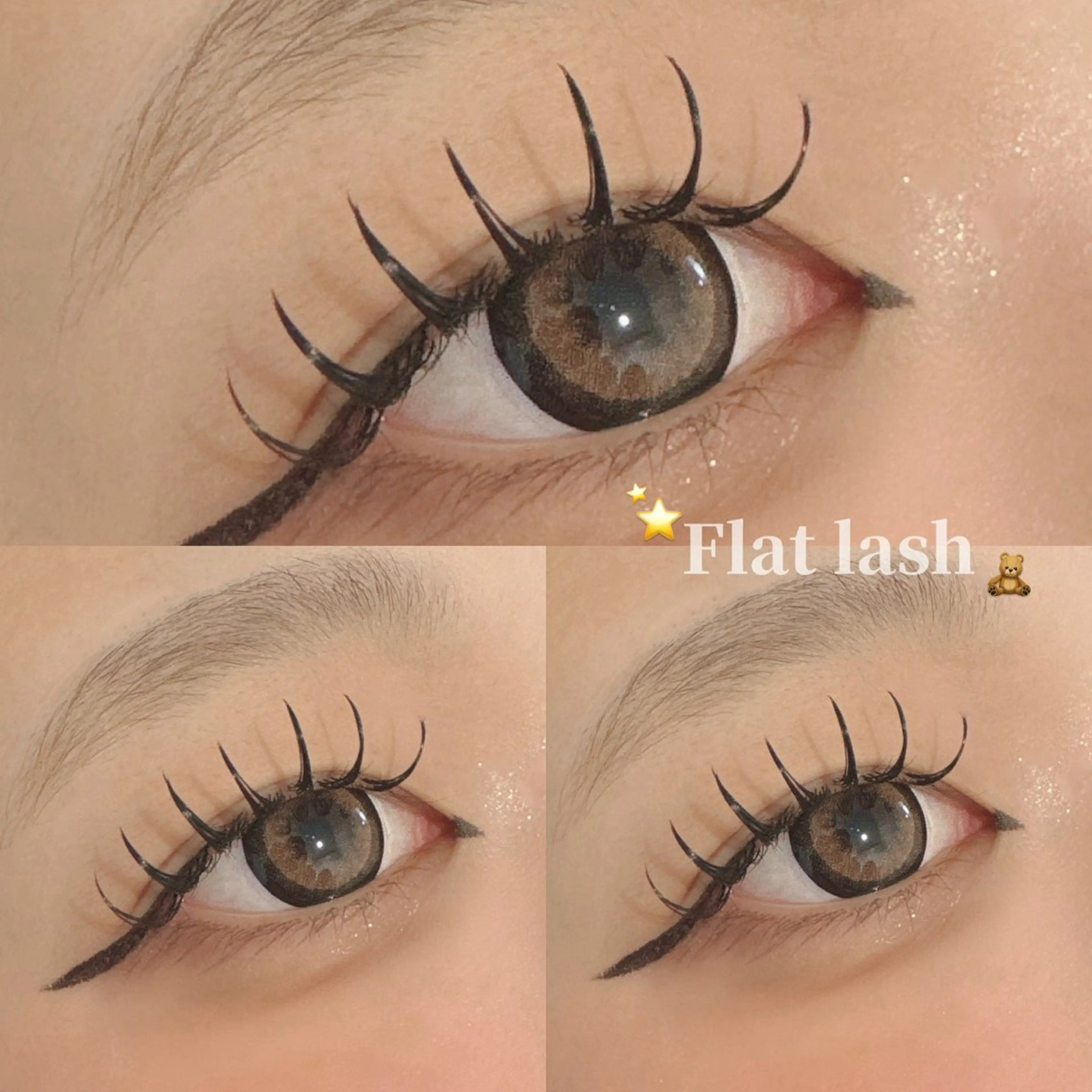 マツエク・マツパ 𝑲𝑨𝑾𝑨𝑬 【diarblue】のマツエク・マツパデザイン