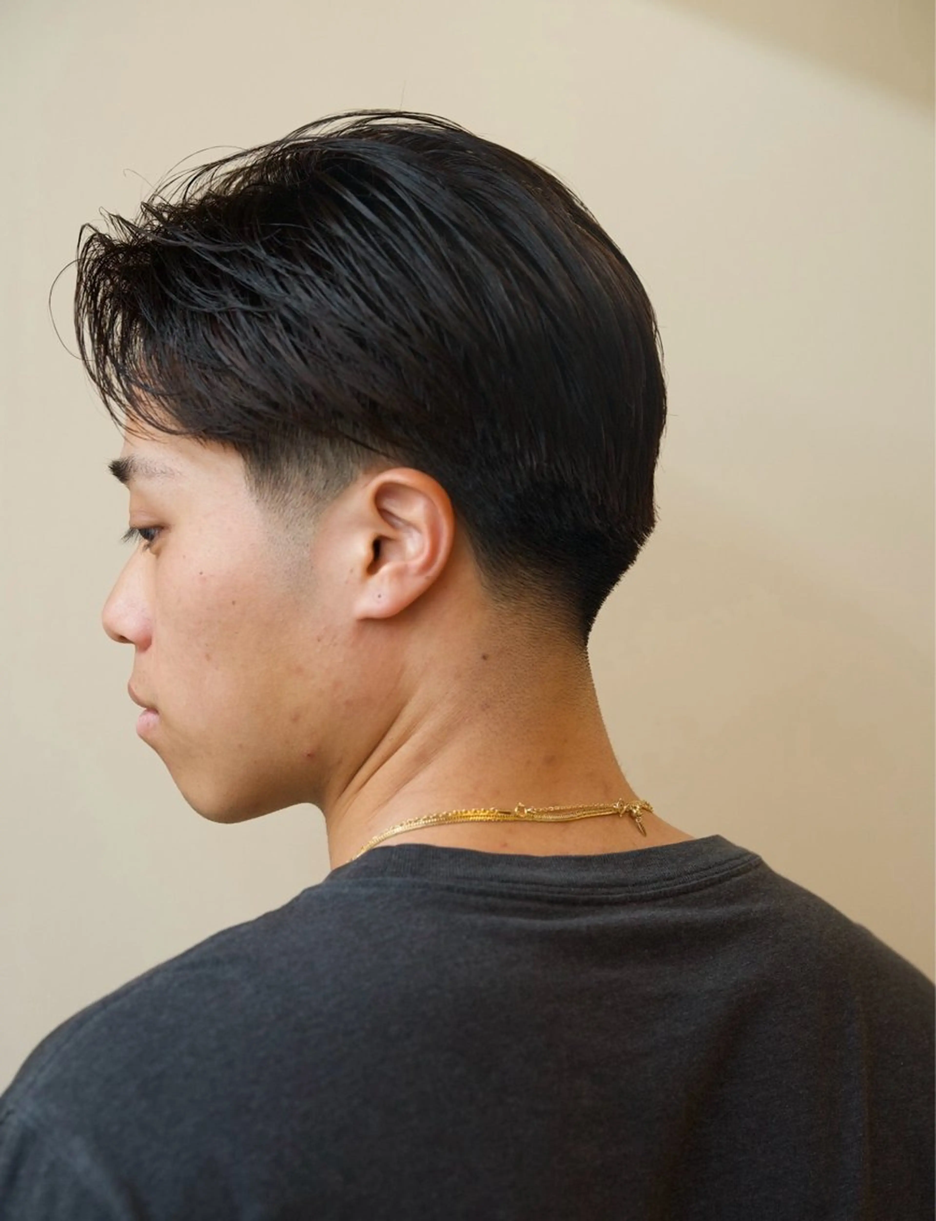 メンズ センターパート フェードカット カット メンズ特化🔥 颯太のヘアスタイル