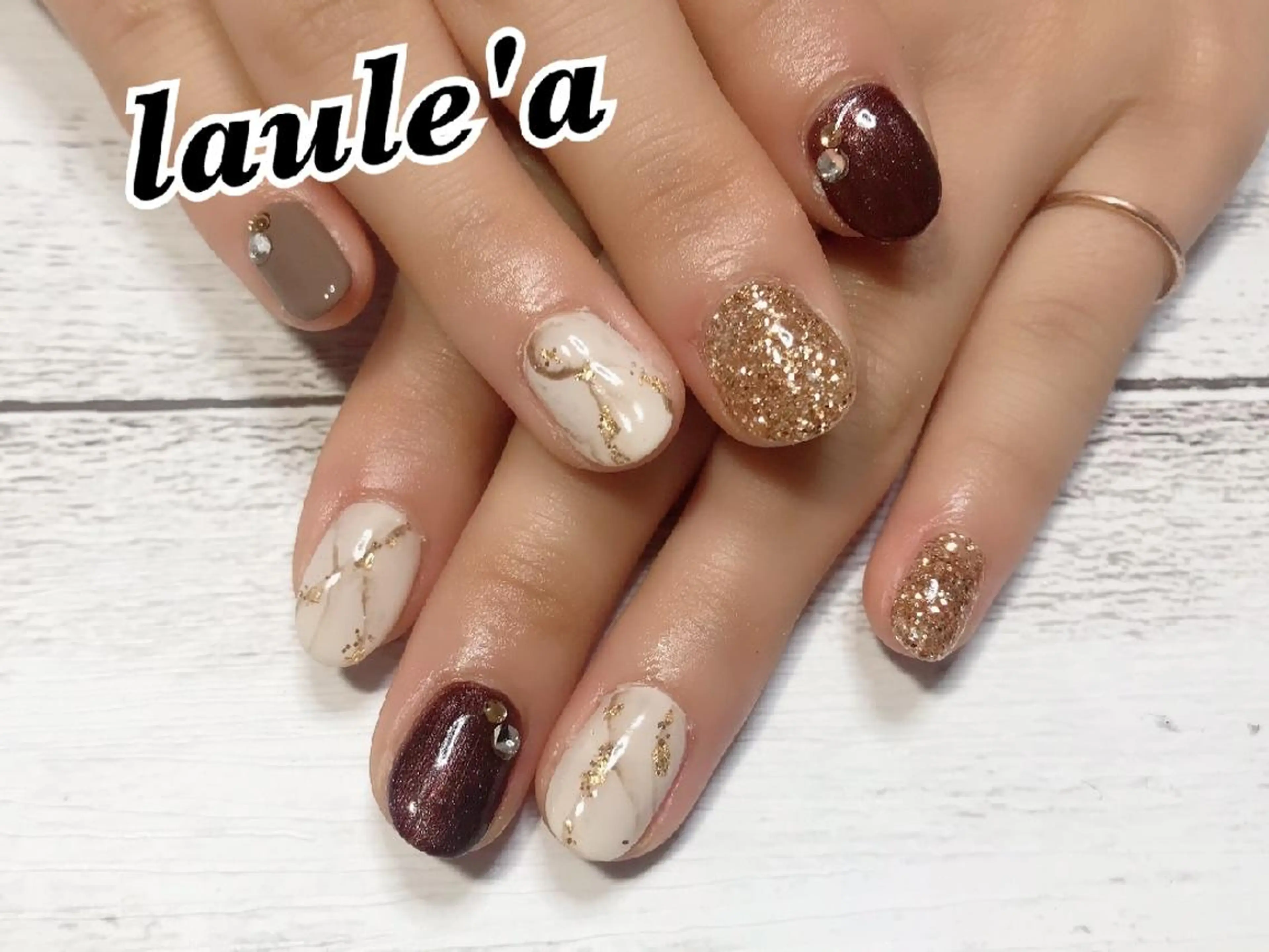 ネイル ハンドネイル Rグループ felizのネイルデザイン