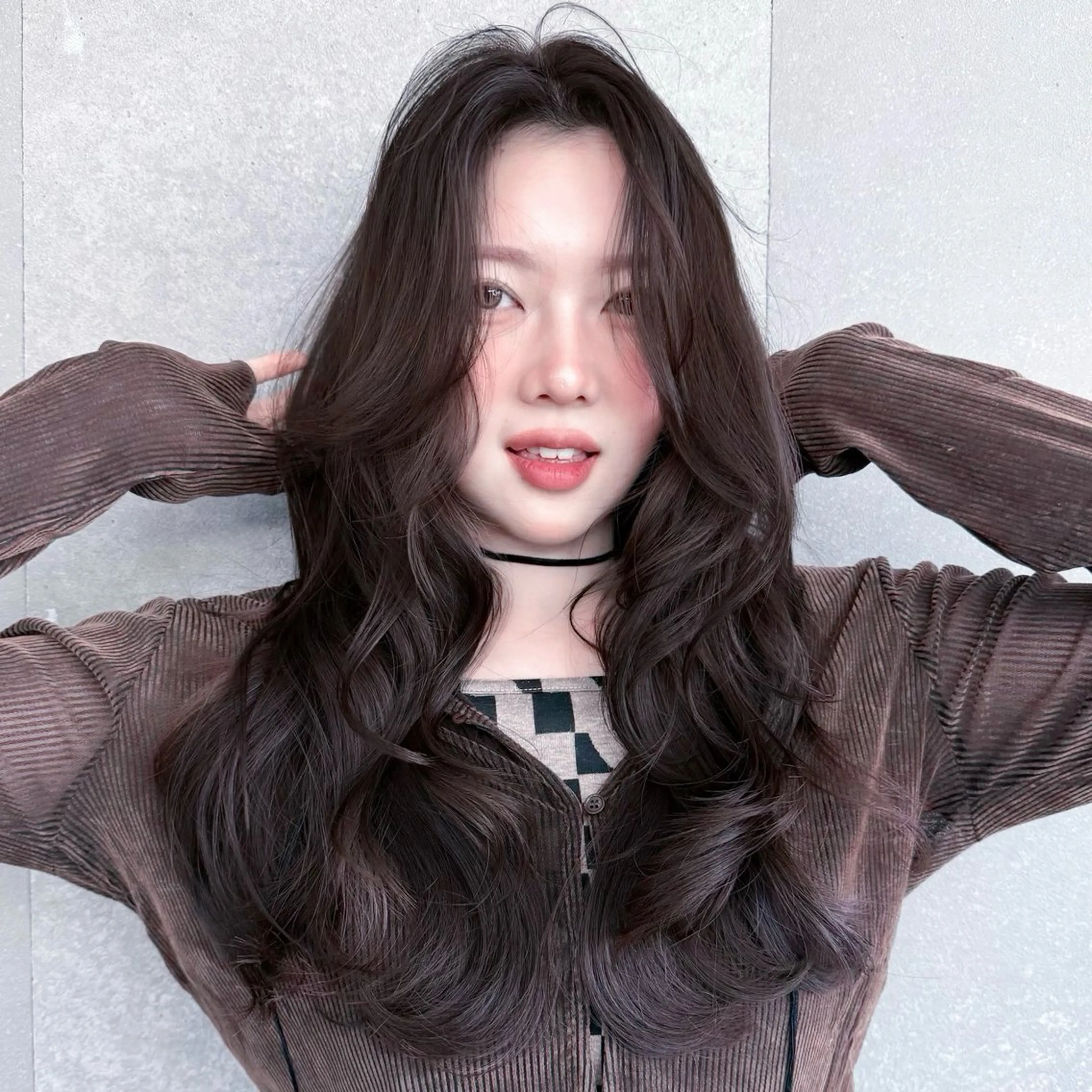 ロング ロングレイヤー レイヤーカット ロング 韓国レイヤー／似合わ せ／nazuna🩵のヘアスタイル