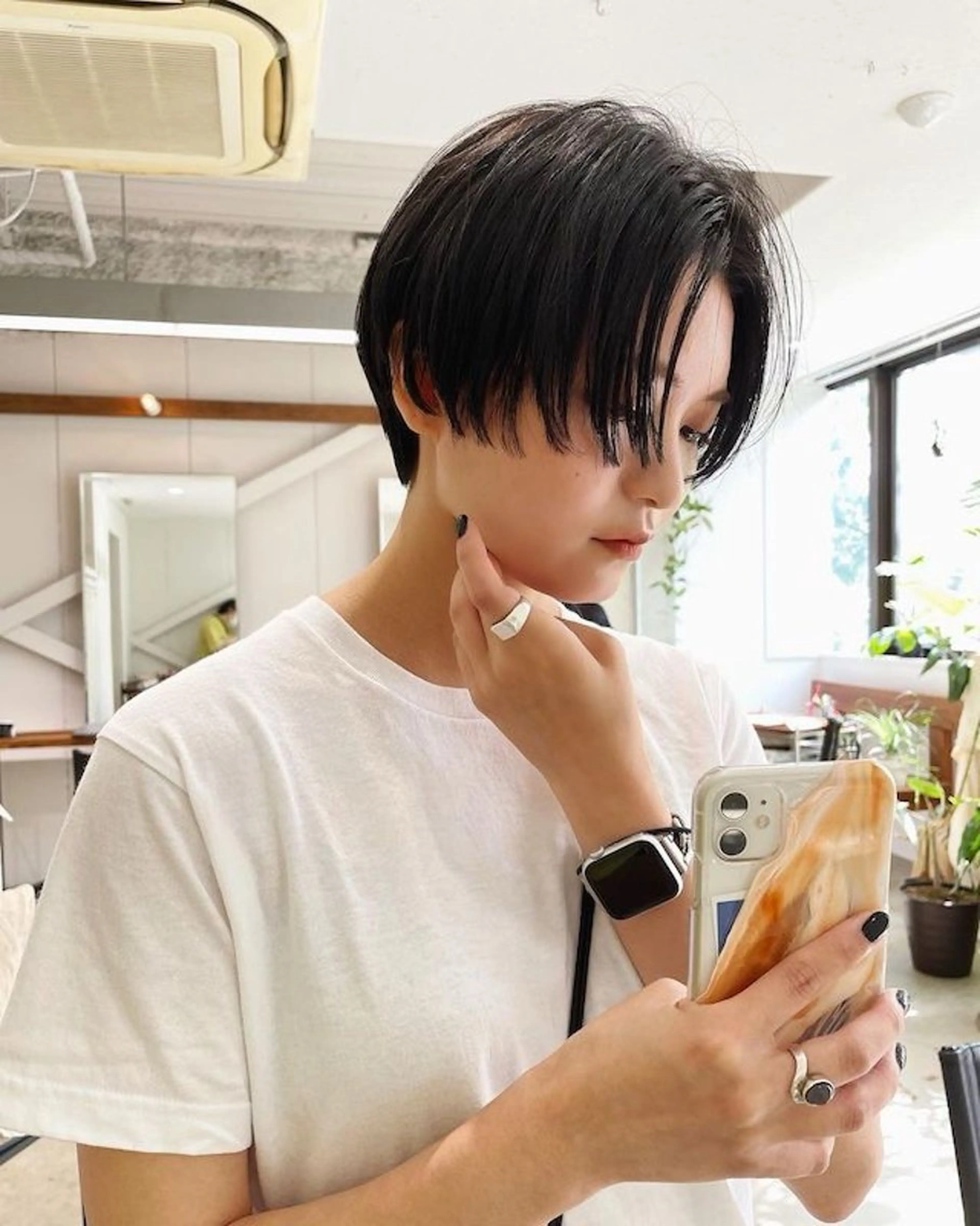 ハンサムショートの写真