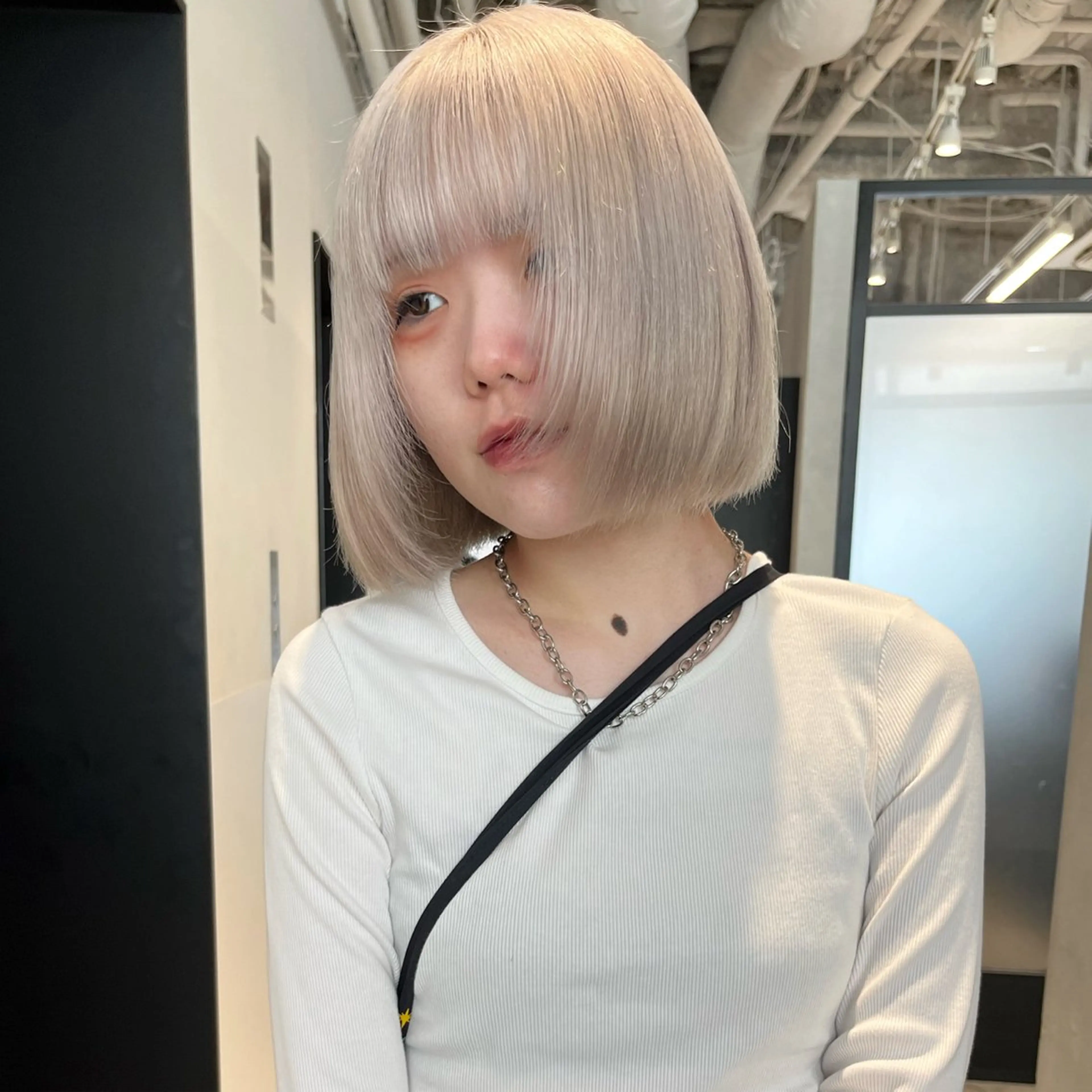 カラー ヘアアレンジ ヘアカラー トリートメント ヘッドスパ ヘアセット ハイトーン/美髪矯正 🍃大江拓実のヘアスタイル
