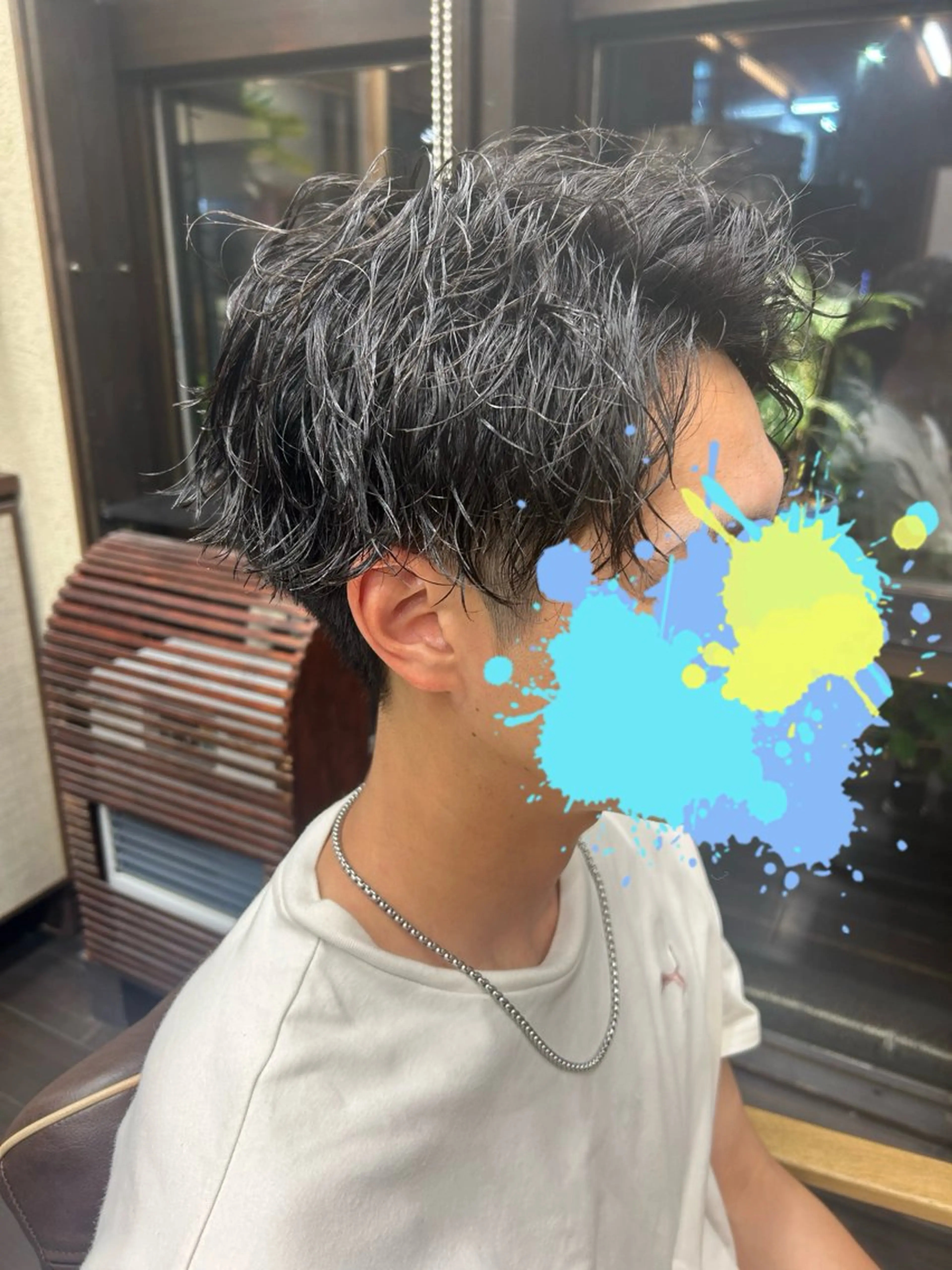 パーマ メンズ ユヅキ 【8月限定クーポン】のヘアスタイル