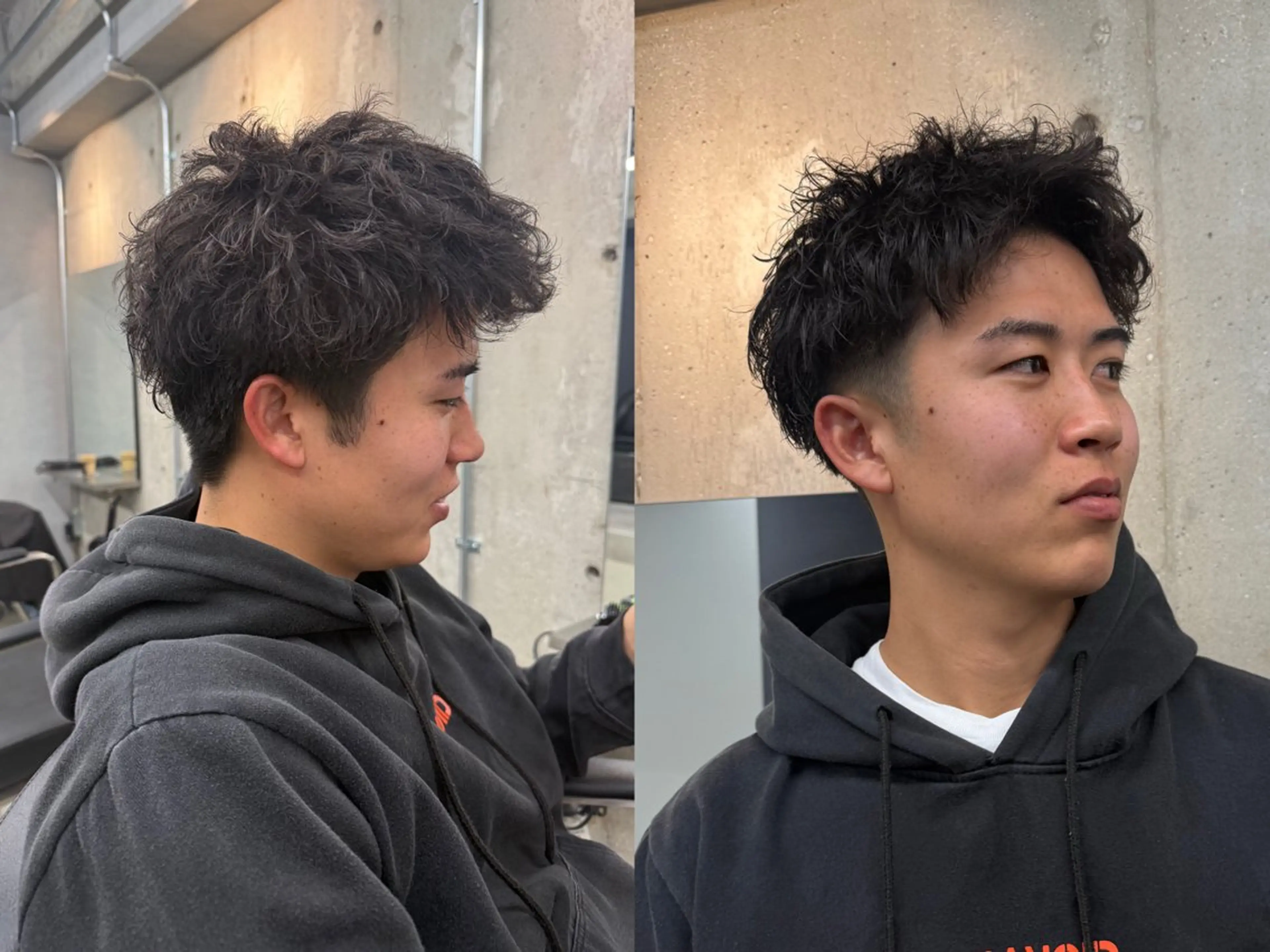 メンズ アップバング カット 垢抜けメンズ特化 sakuraのヘアスタイル