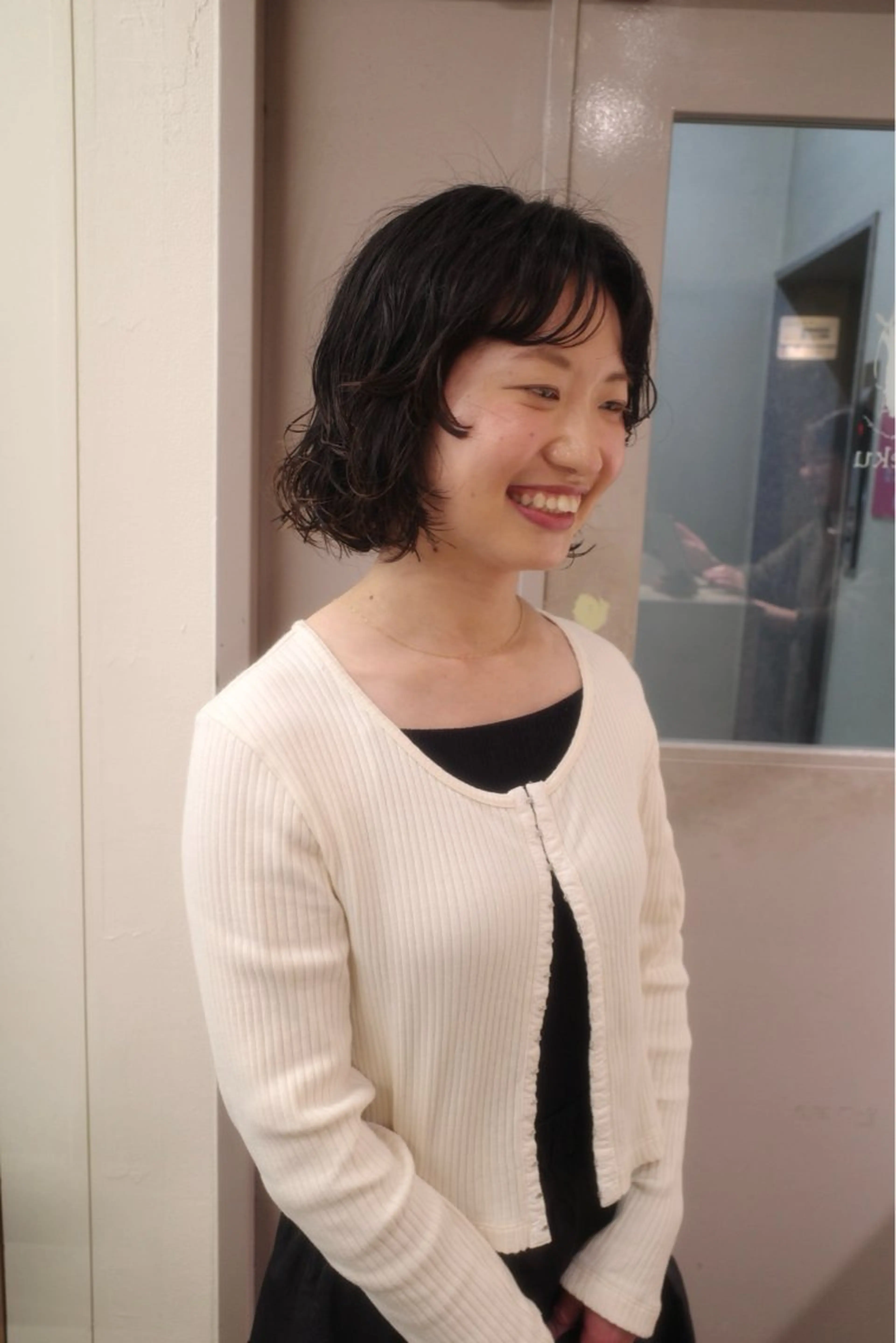 ショート パーマ カット パーマ yupi🐈‍⬛ レイヤー/パーマのヘアスタイル