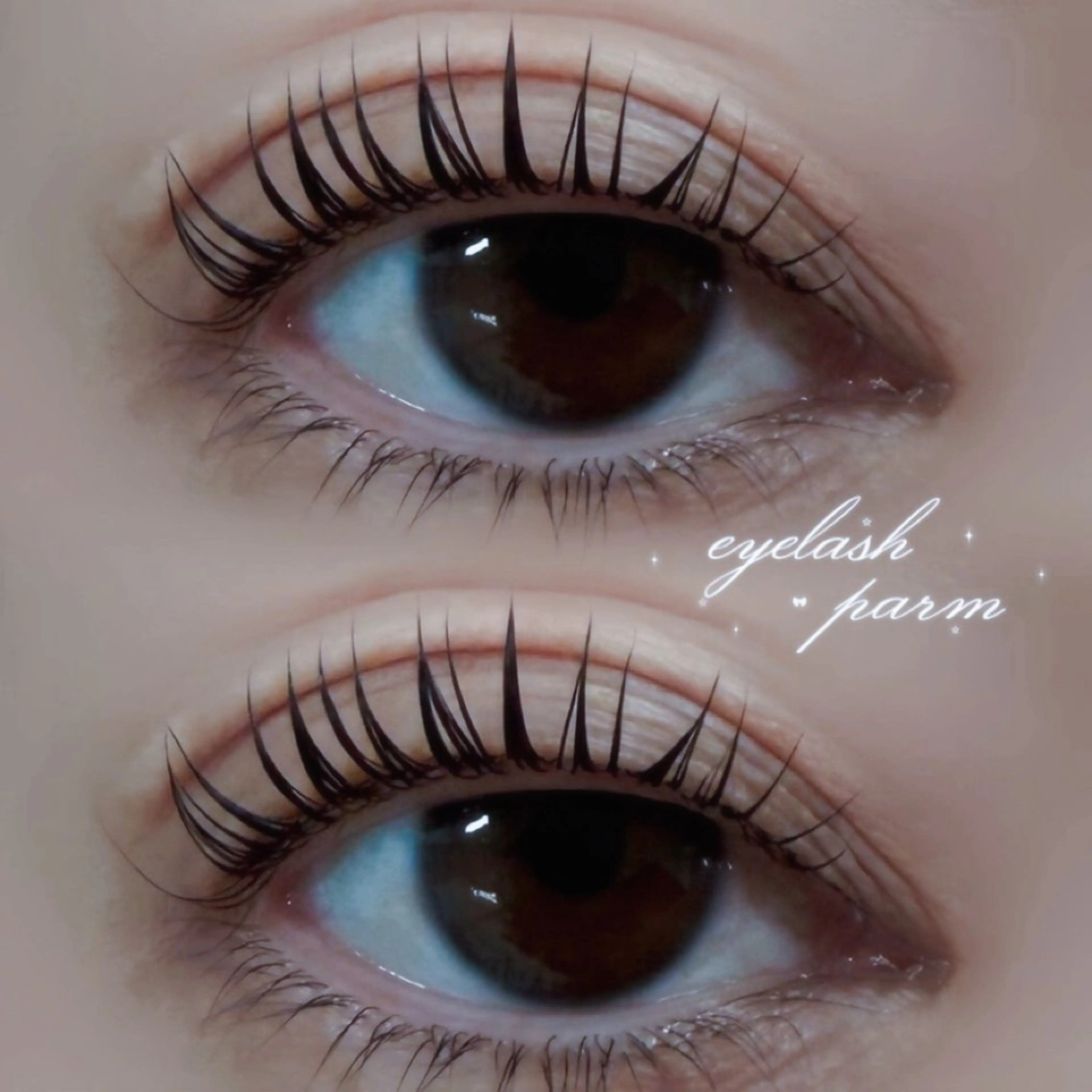 マツエク・マツパ eyenico心斎橋 壁村のマツエク・マツパデザイン