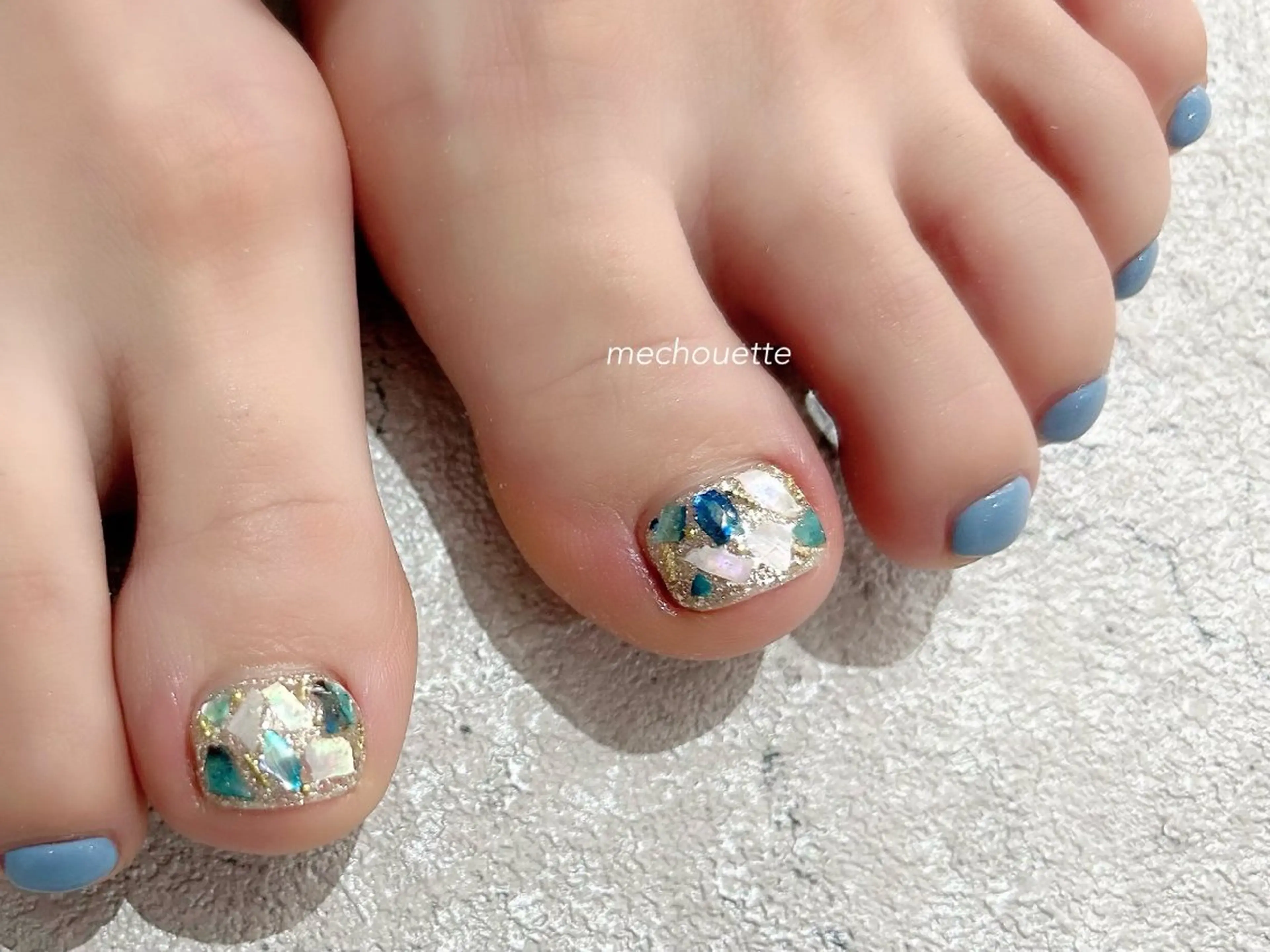 ネイル フットネイル フットネイル Me   Chouette所属・MeChouette ネイルのネイルデザイン