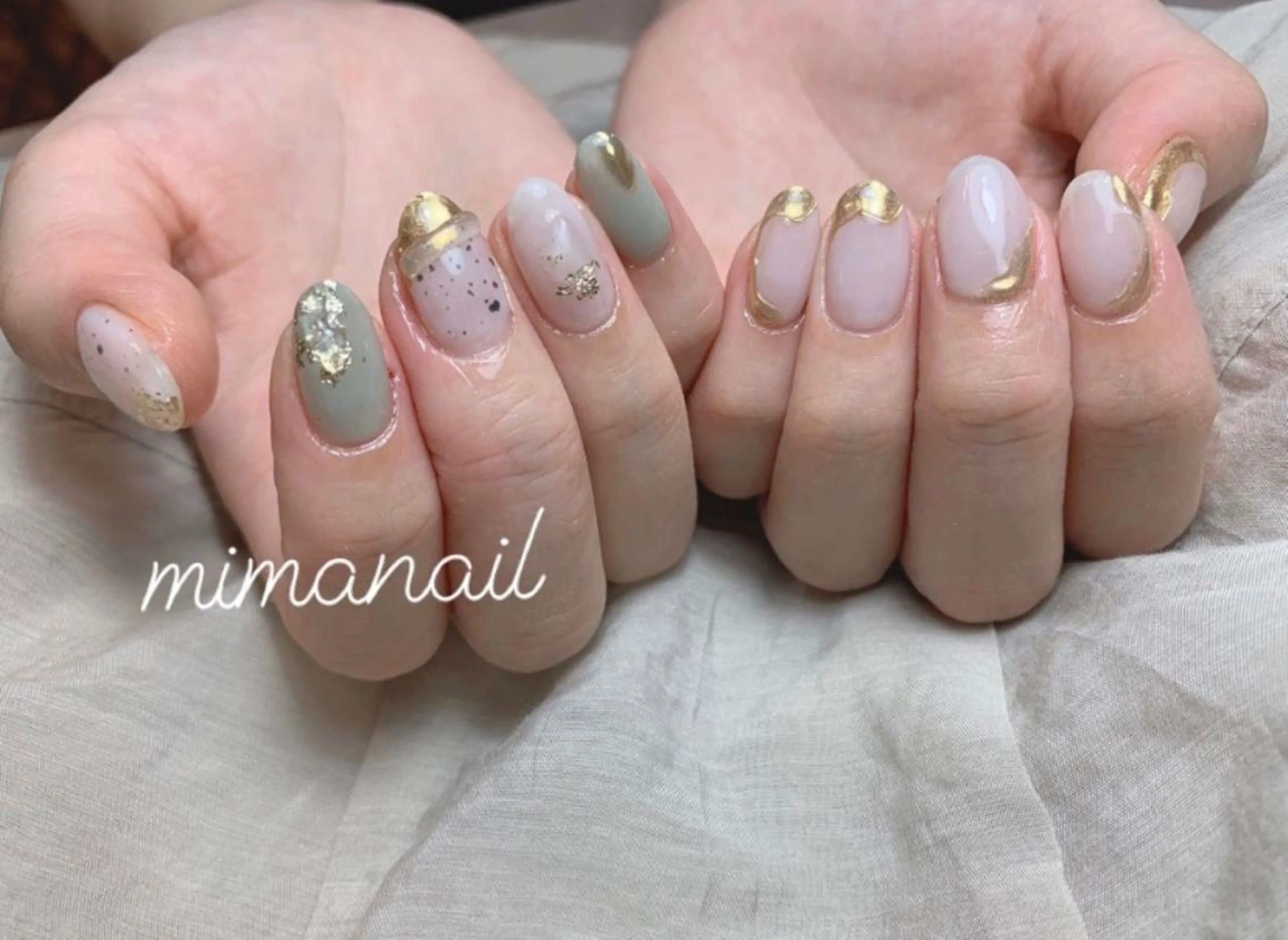 ネイル ハンドネイル mima nailのネイルデザイン