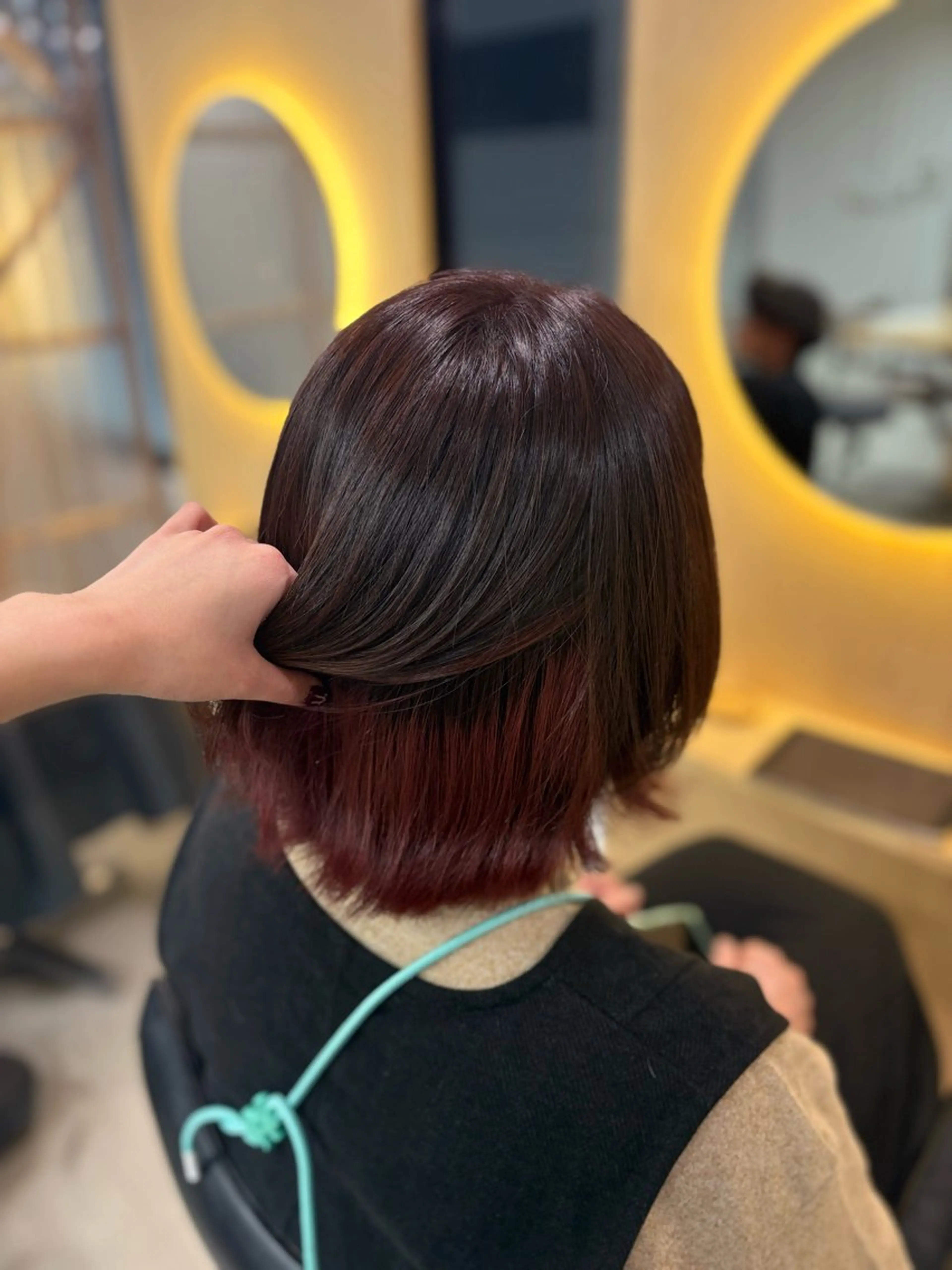 カラー elk YURINA🧸のヘアスタイル