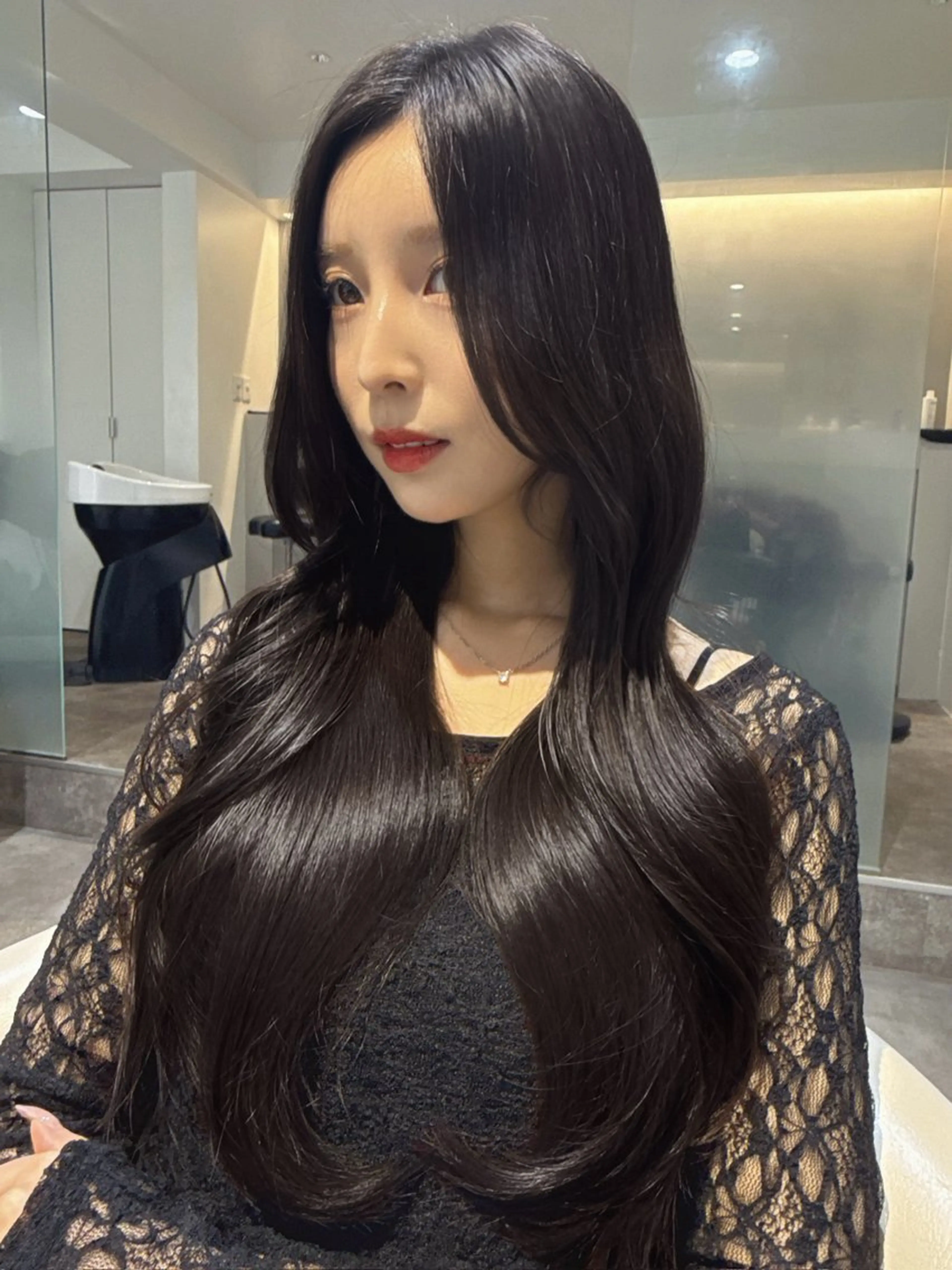 ロング カラー 透明感カラー 就活ヘア 髪質改善 トリートメント カット ヘアカラー トリートメント 💎透明感カラー特化 💎TAISEIのヘアスタイル