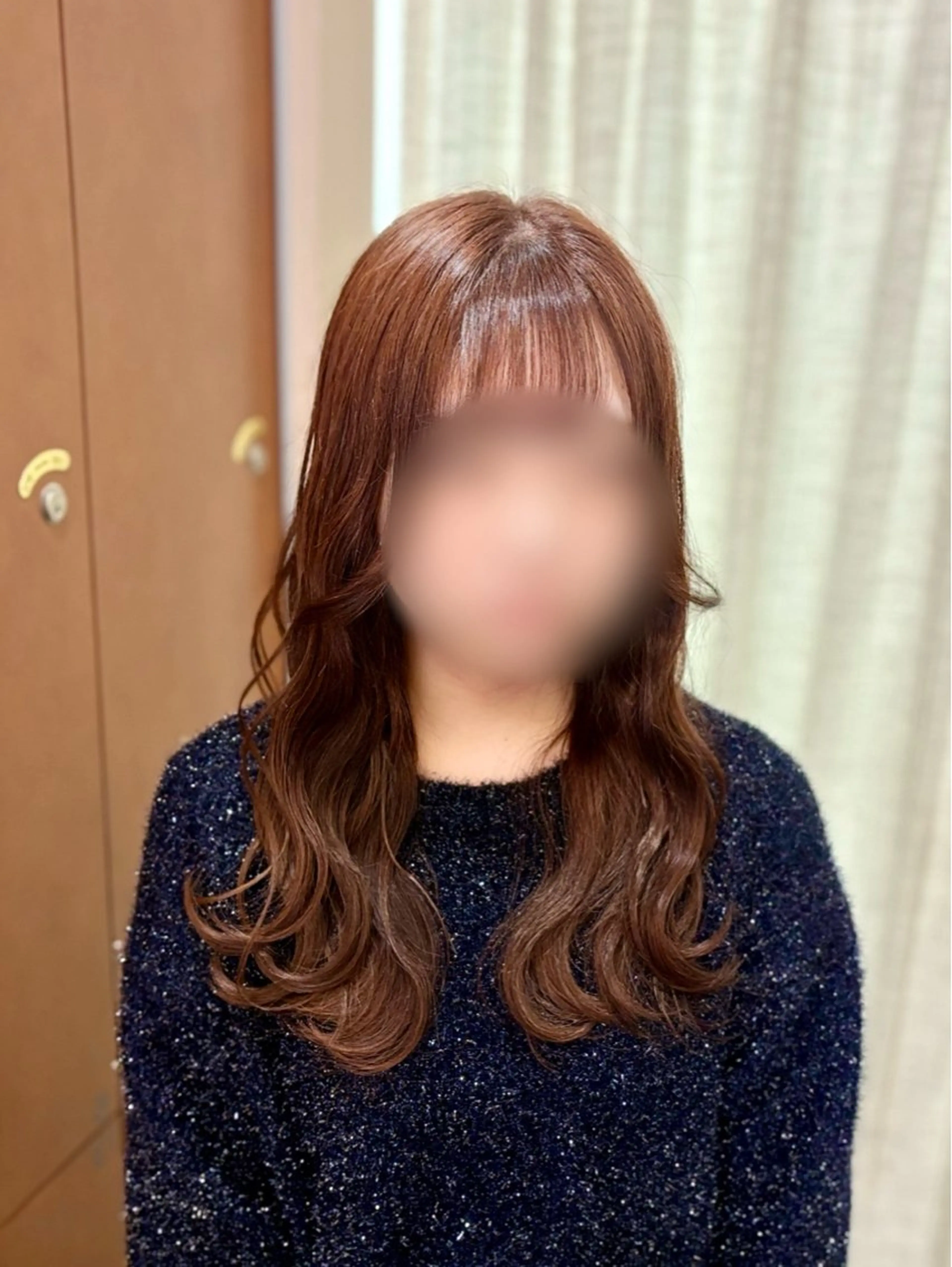 ロング カット ヘアカラー 🎀透明感カラー 🐈ナズナのヘアスタイル