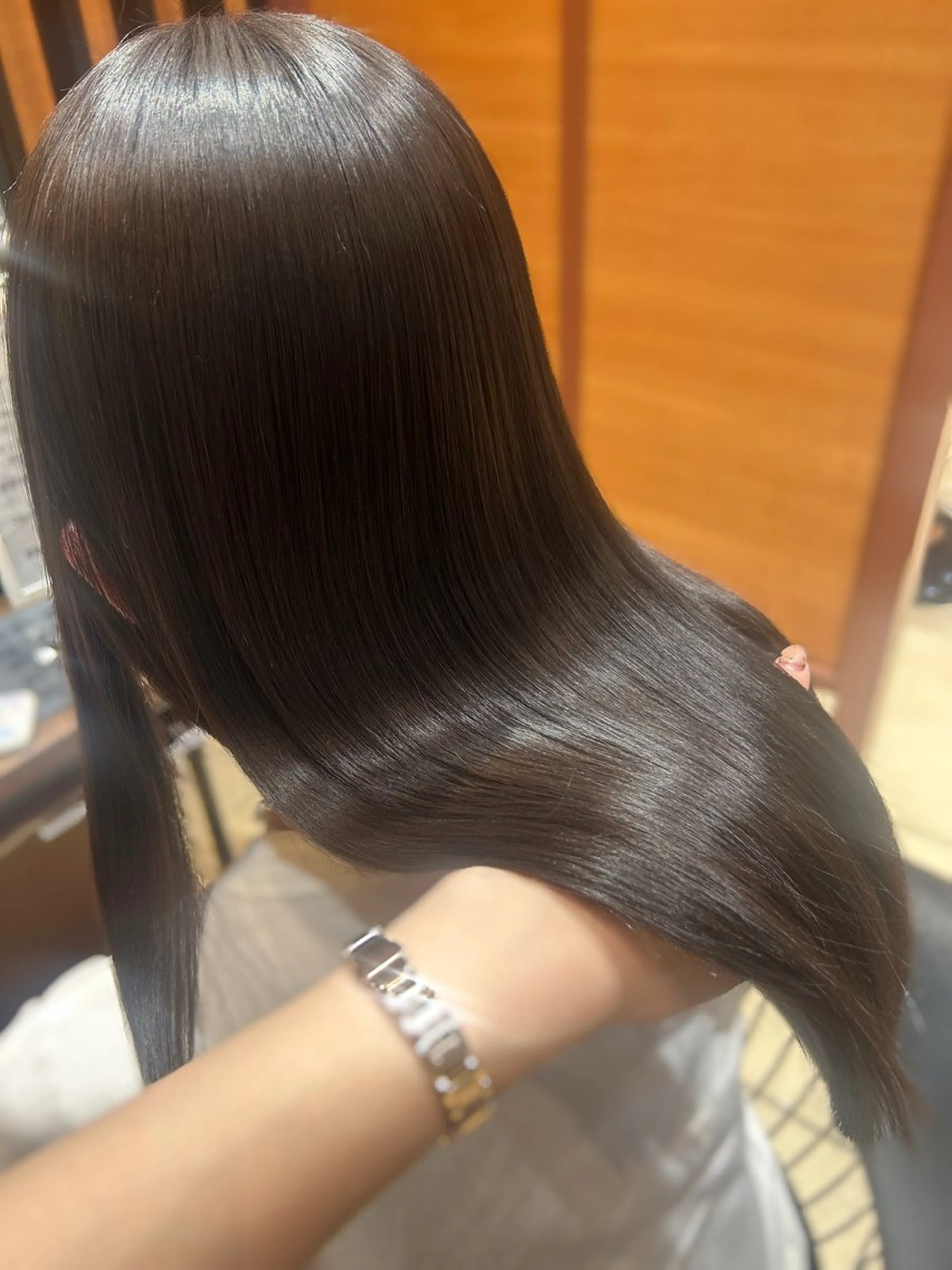 セミロング カット ヘアカラー トリートメント ✨🍀岩崎 唯🍀✨のヘアスタイル